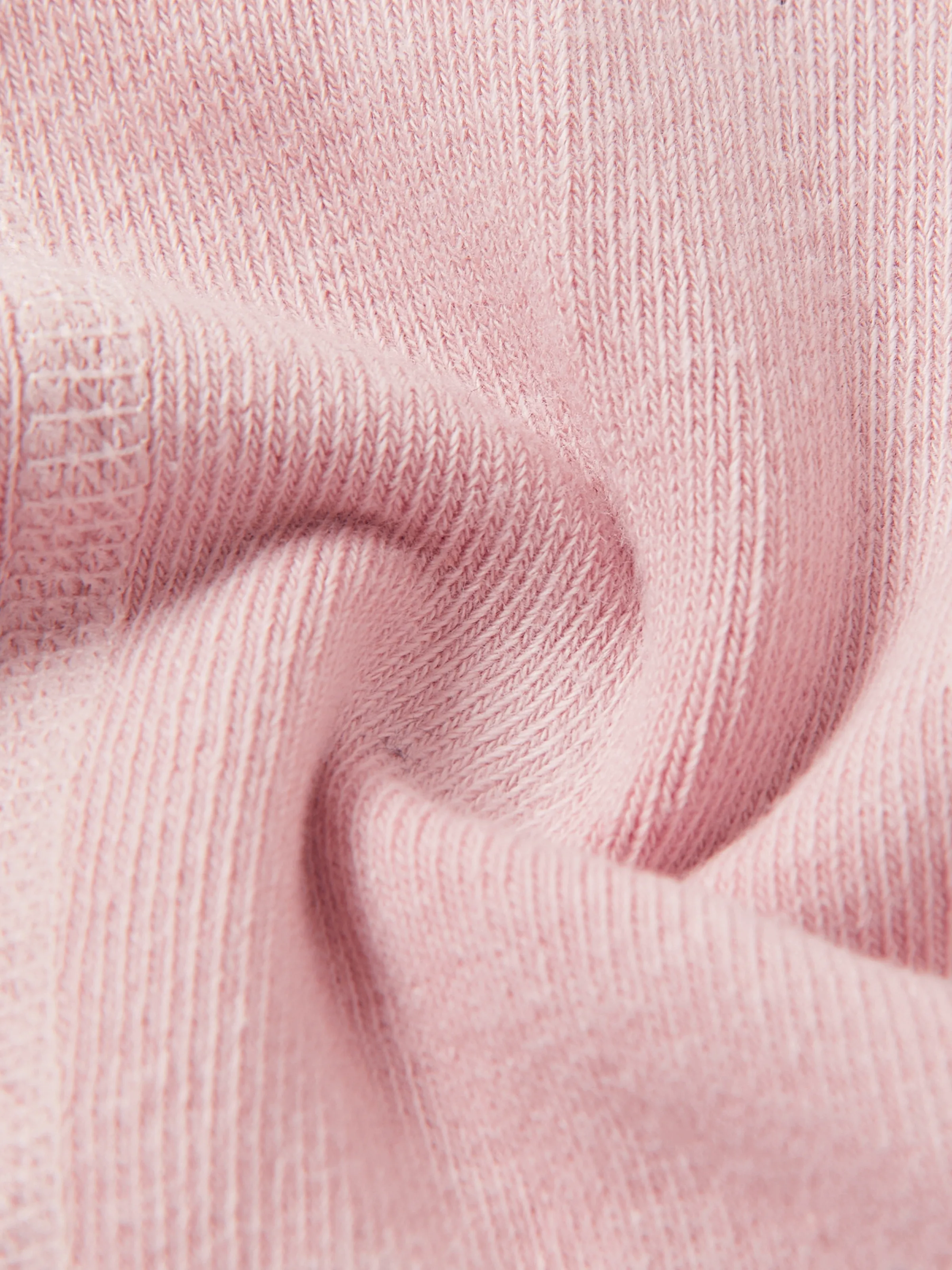 2-Pack Baby/Toddler Girl Embroidered Childlike Socks Pink+Gray - Image 5