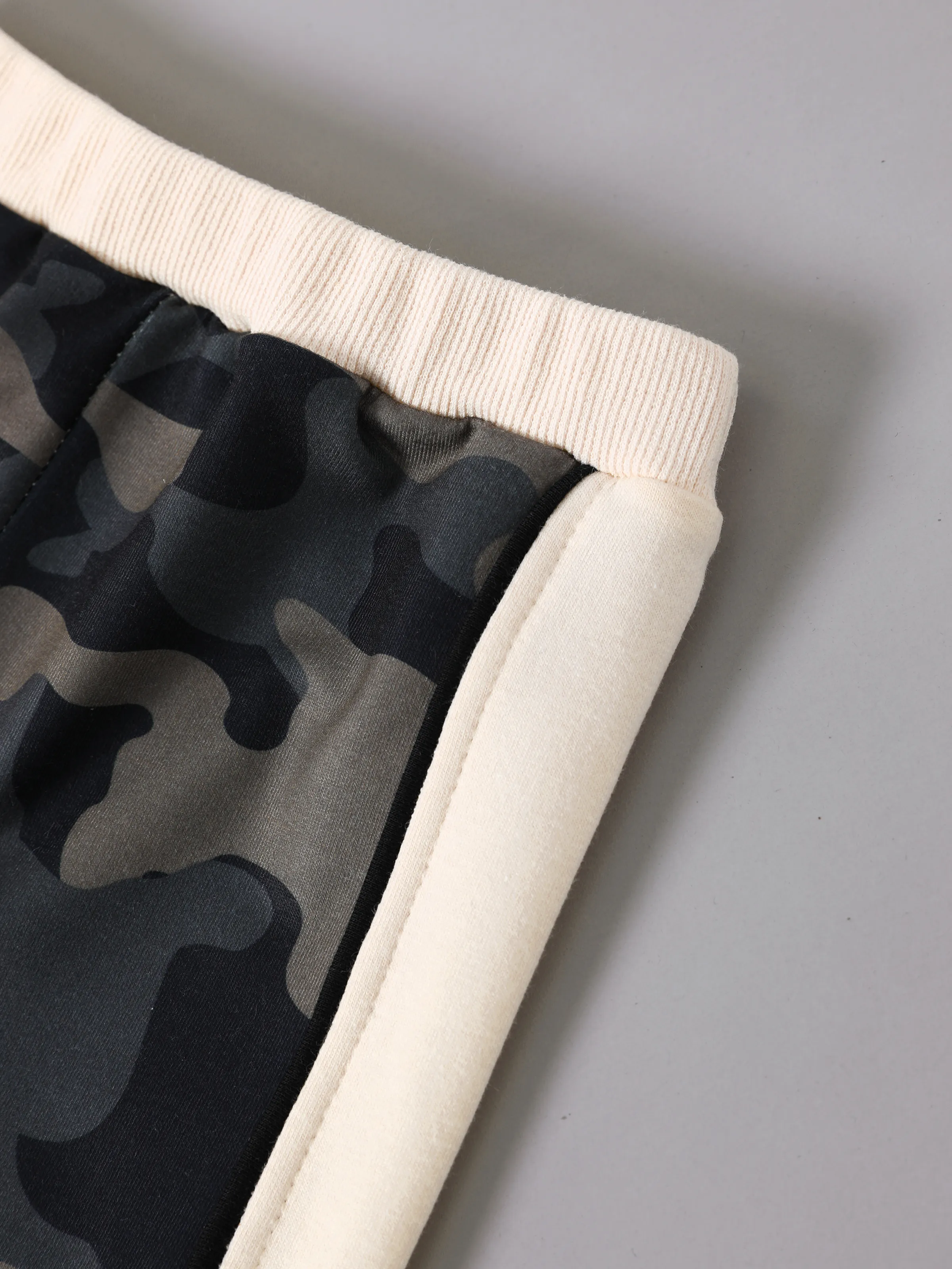 2pcs Baby Boy Casual Style Camouflage Set LightApricot - Image 12