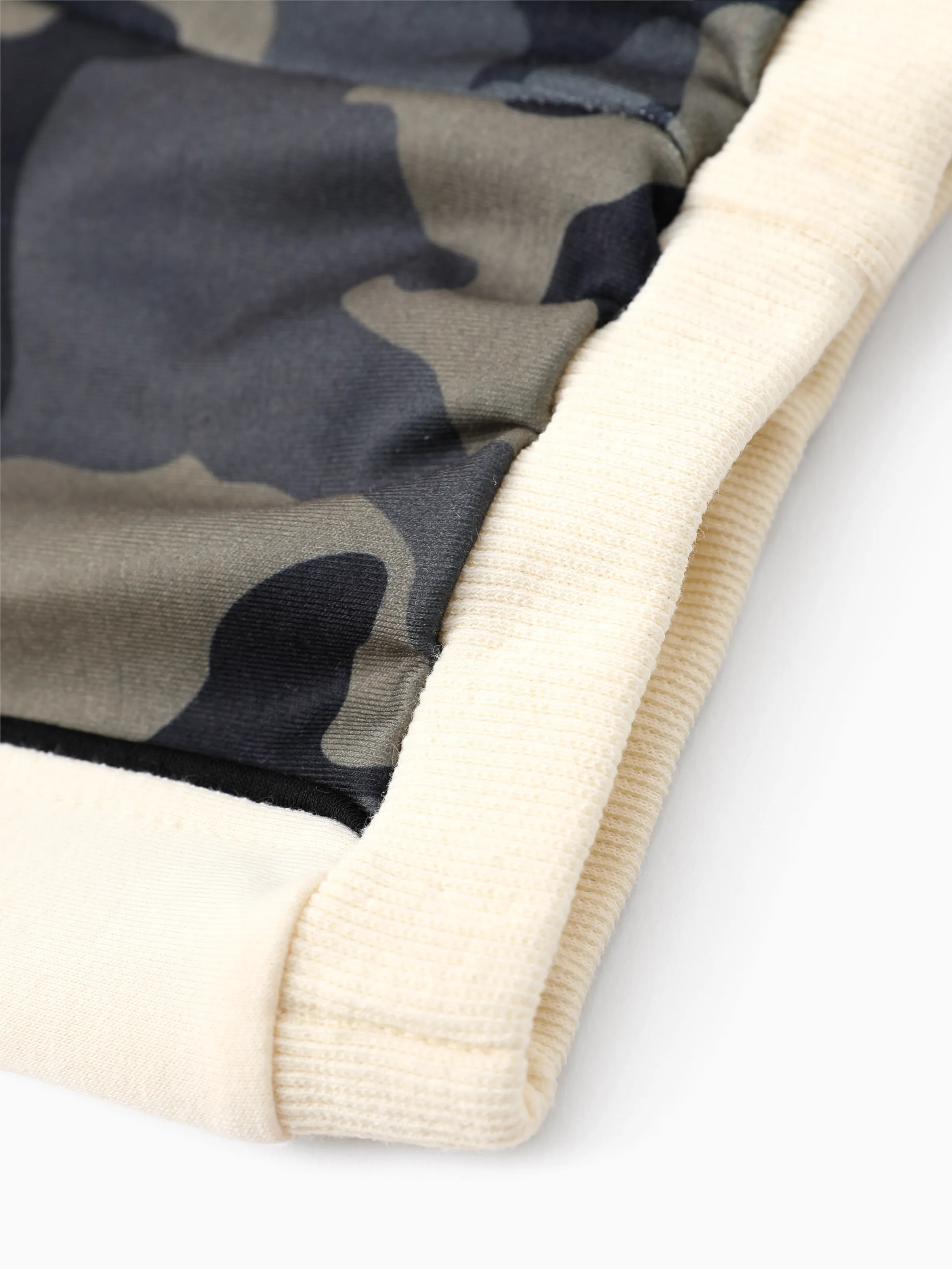 2pcs Baby Boy Casual Style Camouflage Set LightApricot - Image 7