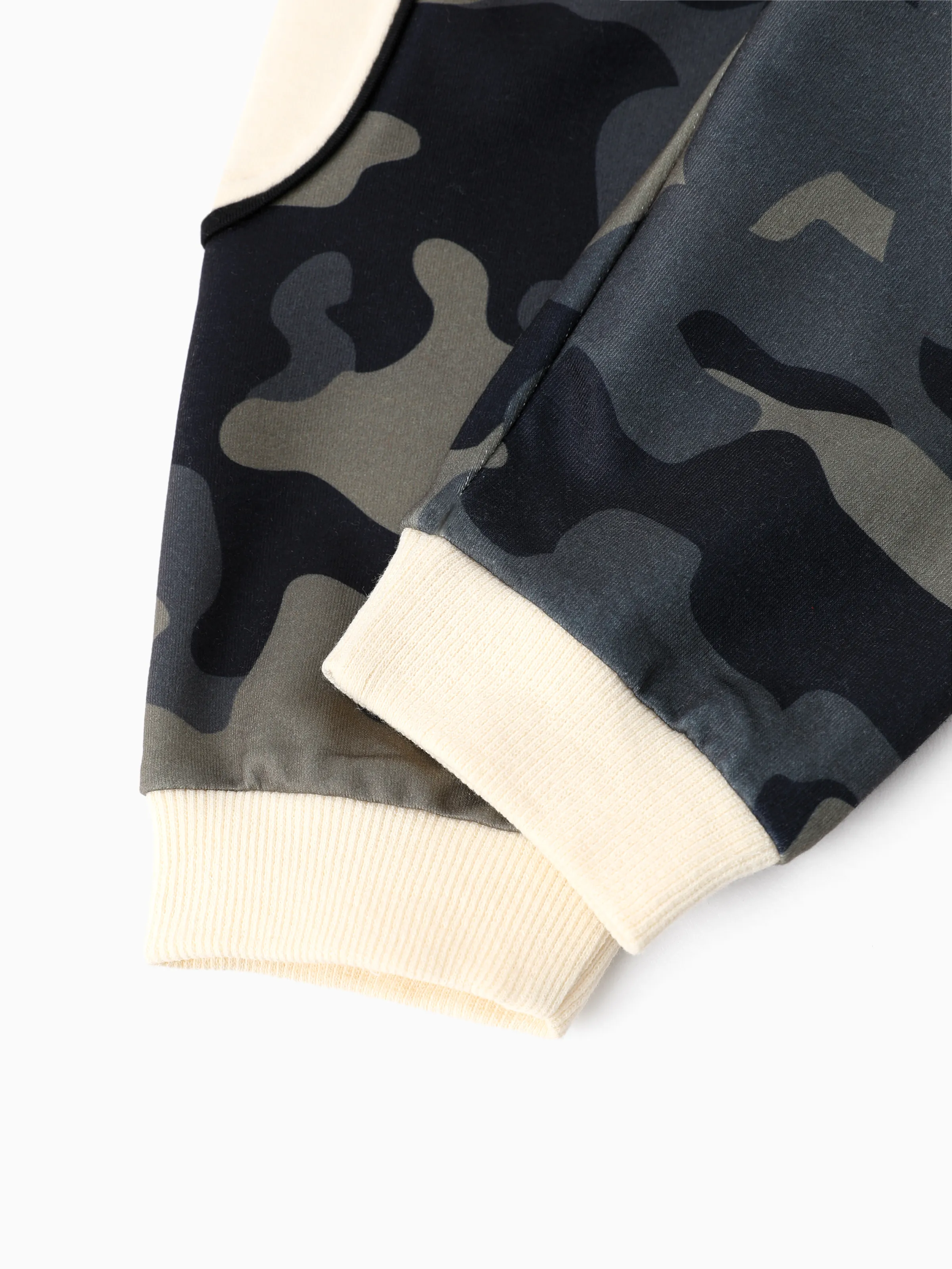 2pcs Baby Boy Casual Style Camouflage Set LightApricot - Image 8