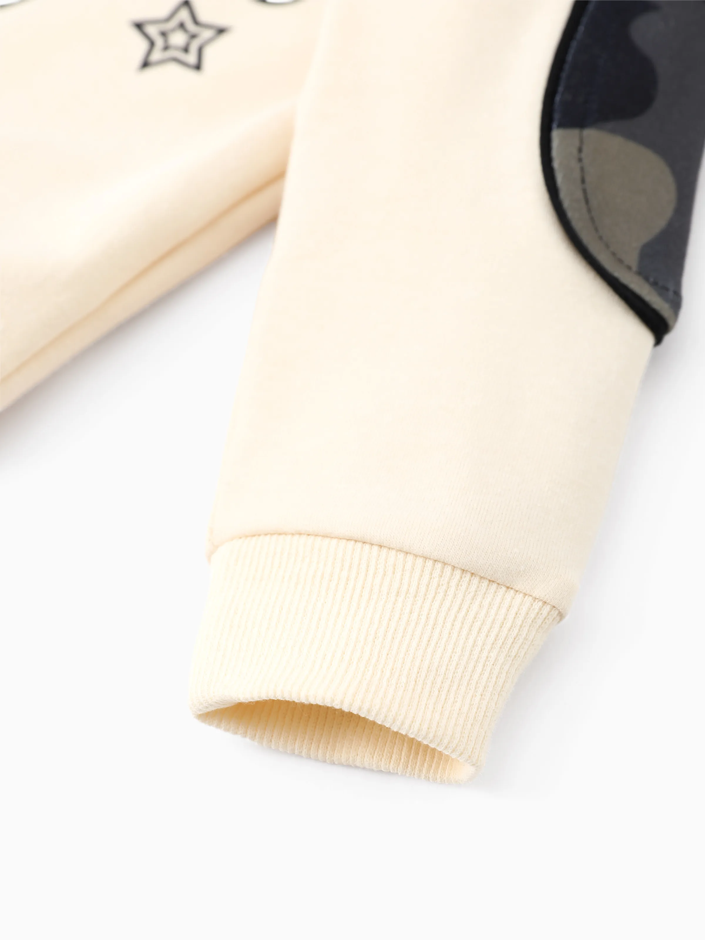 2pcs Baby Boy Casual Style Camouflage Set LightApricot - Image 9