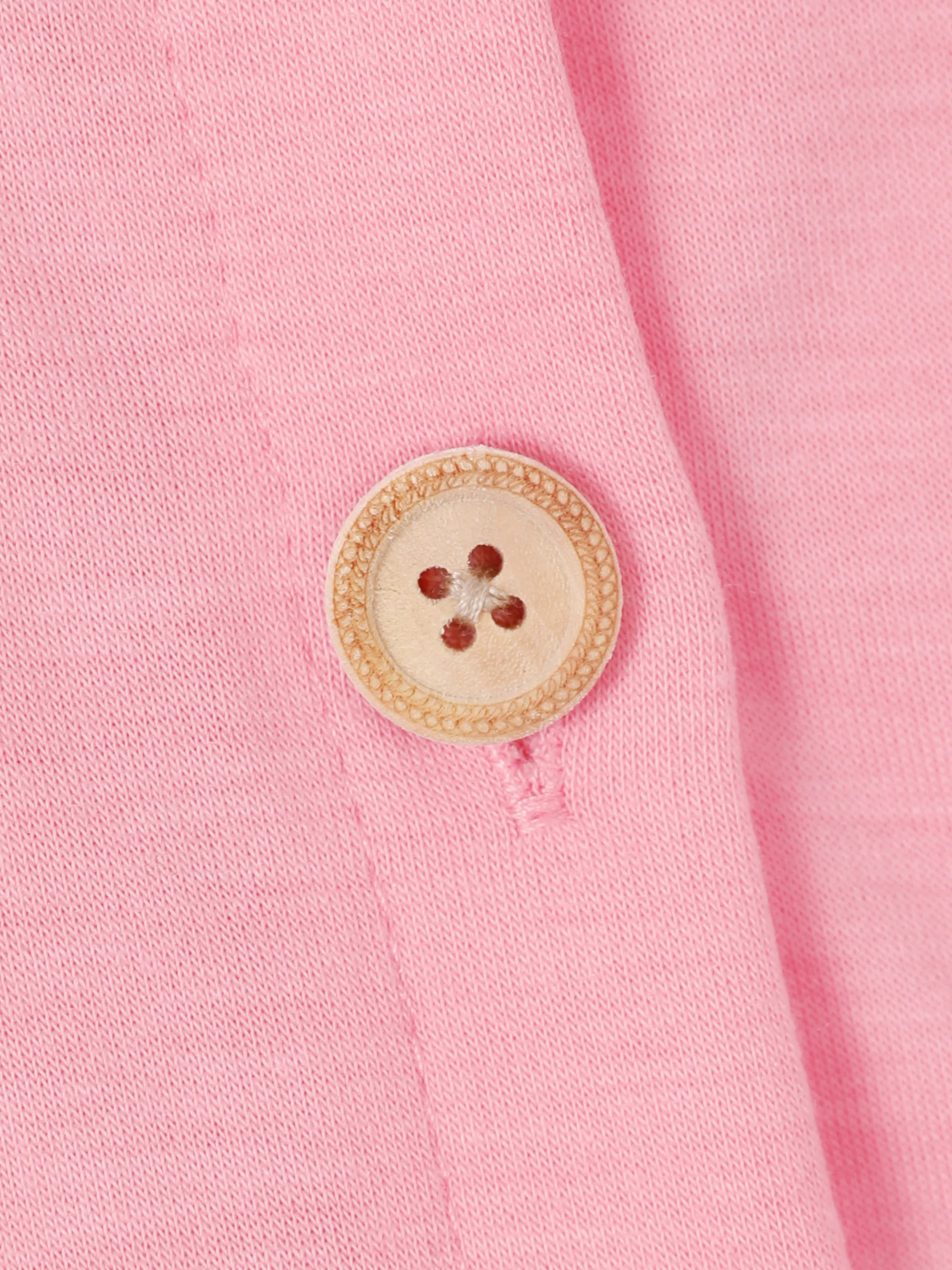 2pcs Baby Girl Pink Cardigan and Elephant Print Dress Set Pink - Image 5