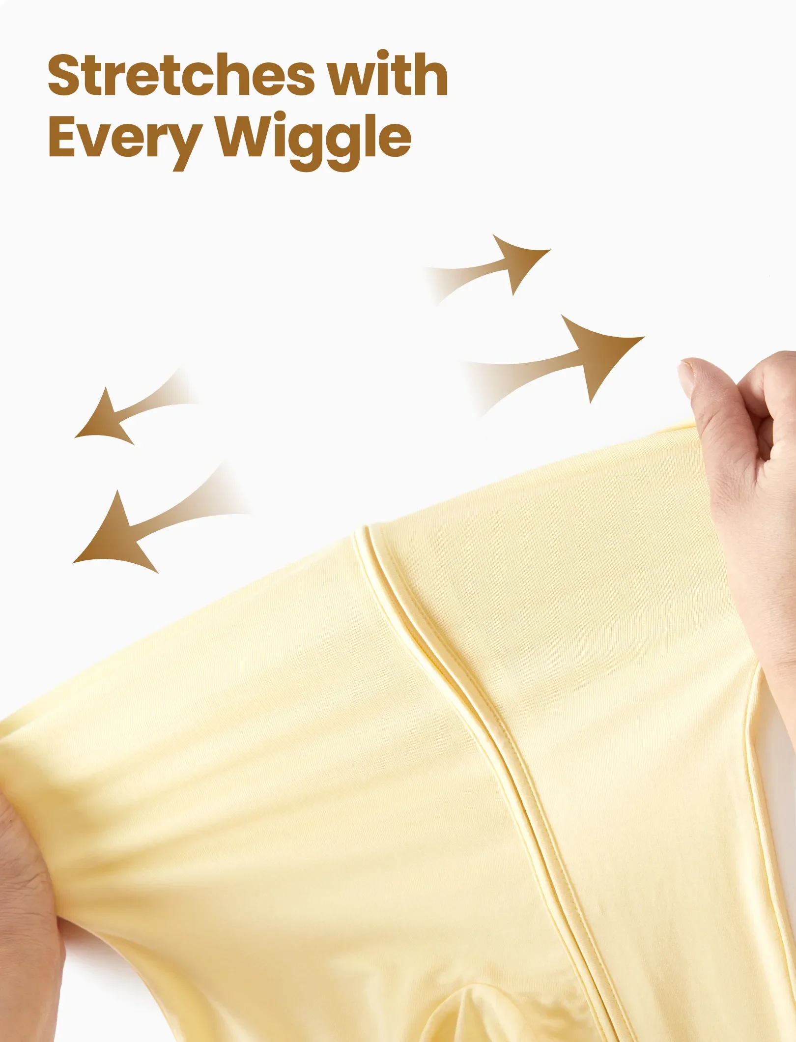 Bamboo 2-Pack Footies Baby Boy / Girl 2-Way Zipper Anti Slip Long Sleeve Rompers Pale Yellow - Image 4