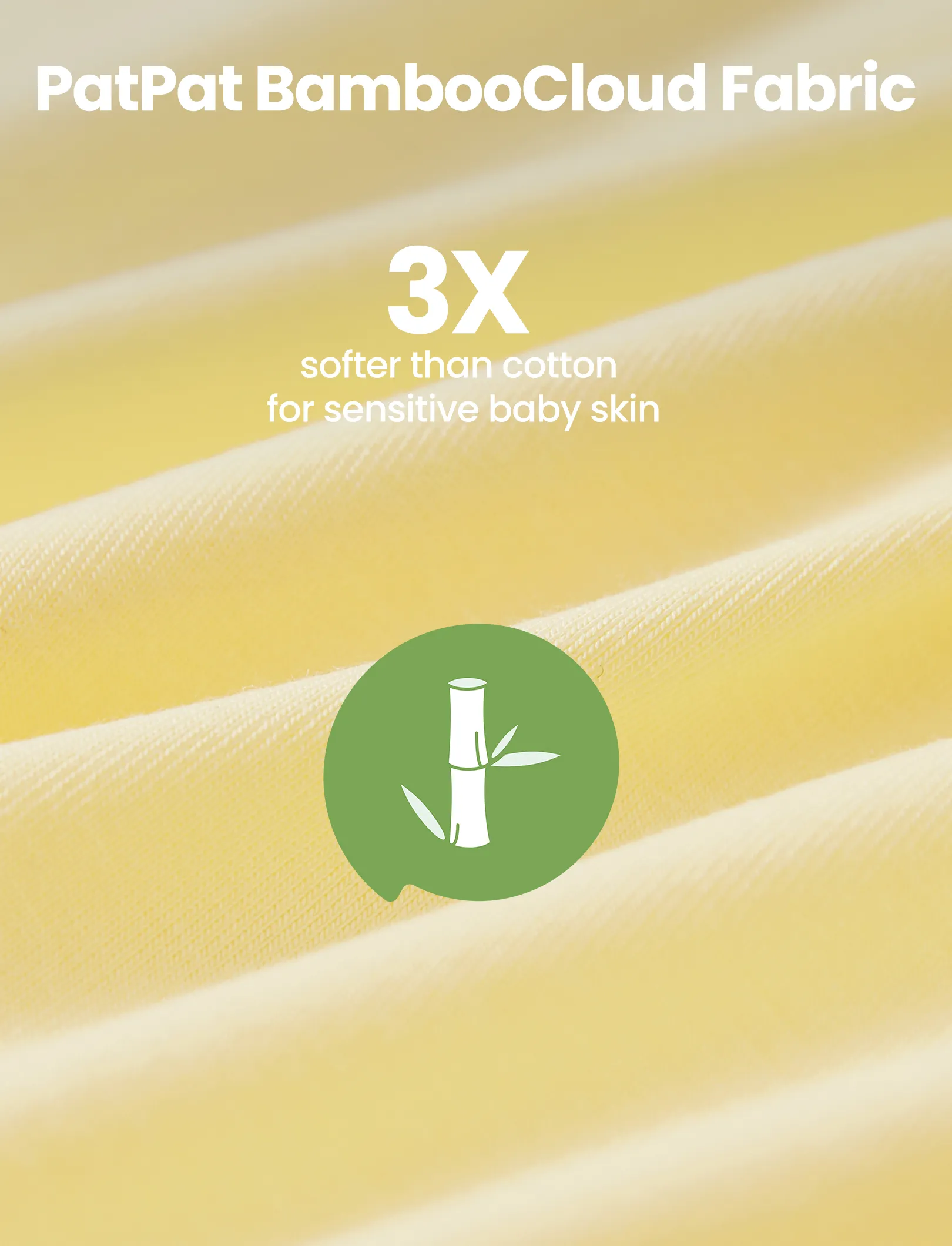 Bamboo 2-Pack Footies Baby Boy / Girl 2-Way Zipper Anti Slip Long Sleeve Rompers Pale Yellow - Image 5