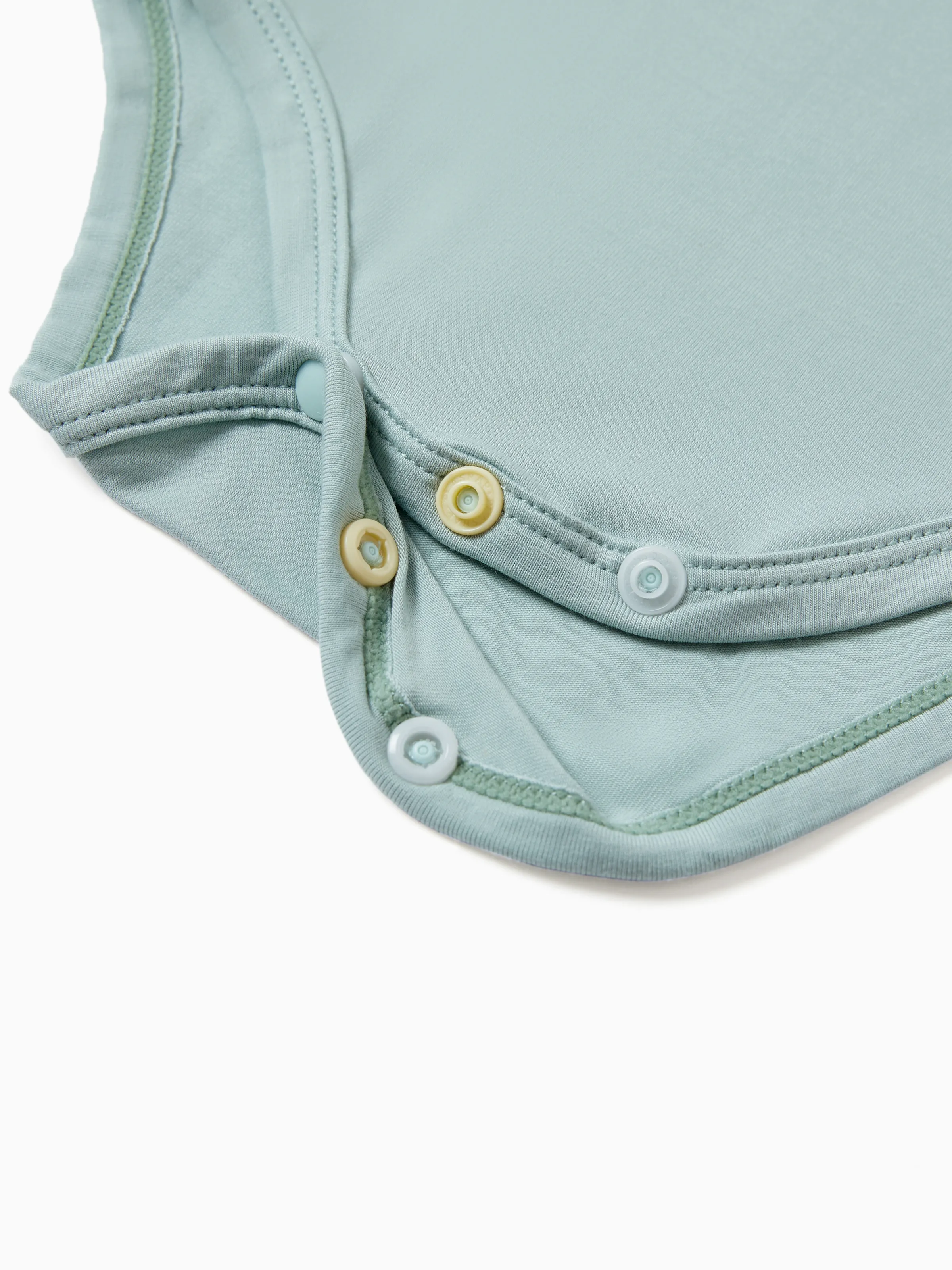 Bamboo 5-Pack Baby Boy/Girl Casual Romper Deep Blue - Image 4