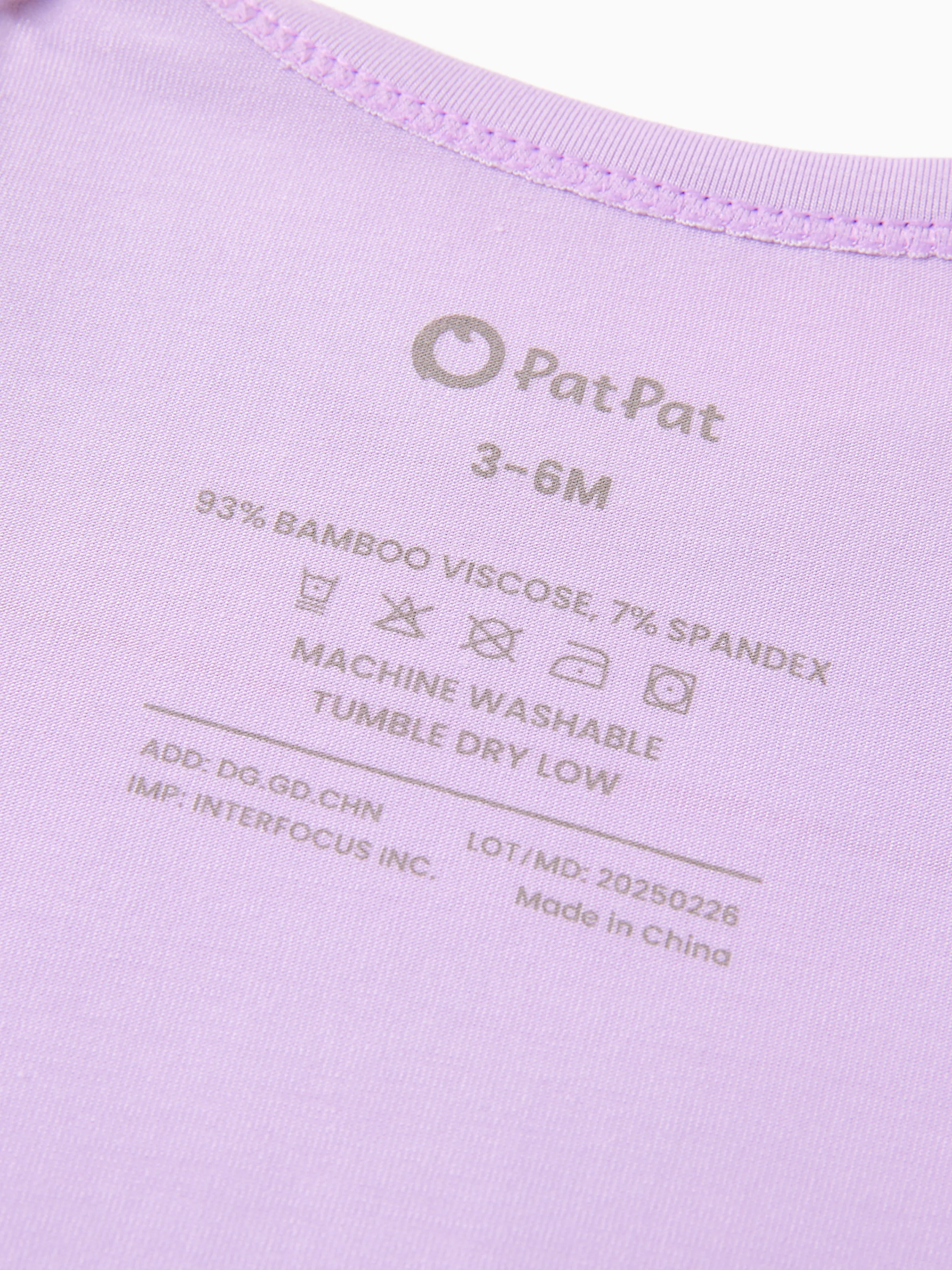 Bamboo 5-Pack Baby Boy/Girl Casual Romper Pink - Image 5