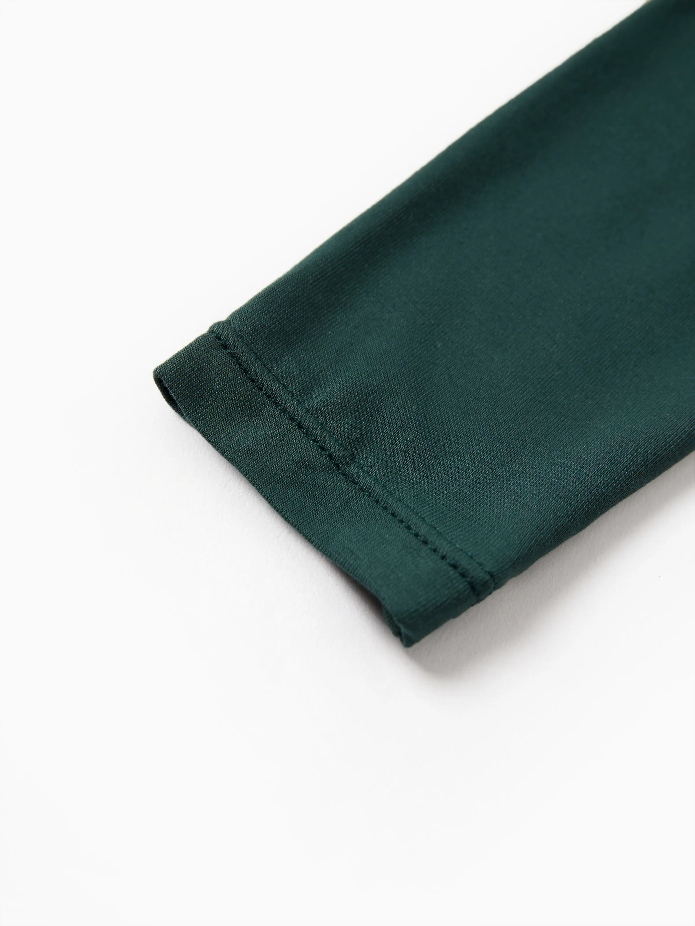 Bamboo Baby Bodysuits 2-piece Flora Long Sleeve Rompers for Baby Girls Infant Green - Image 4