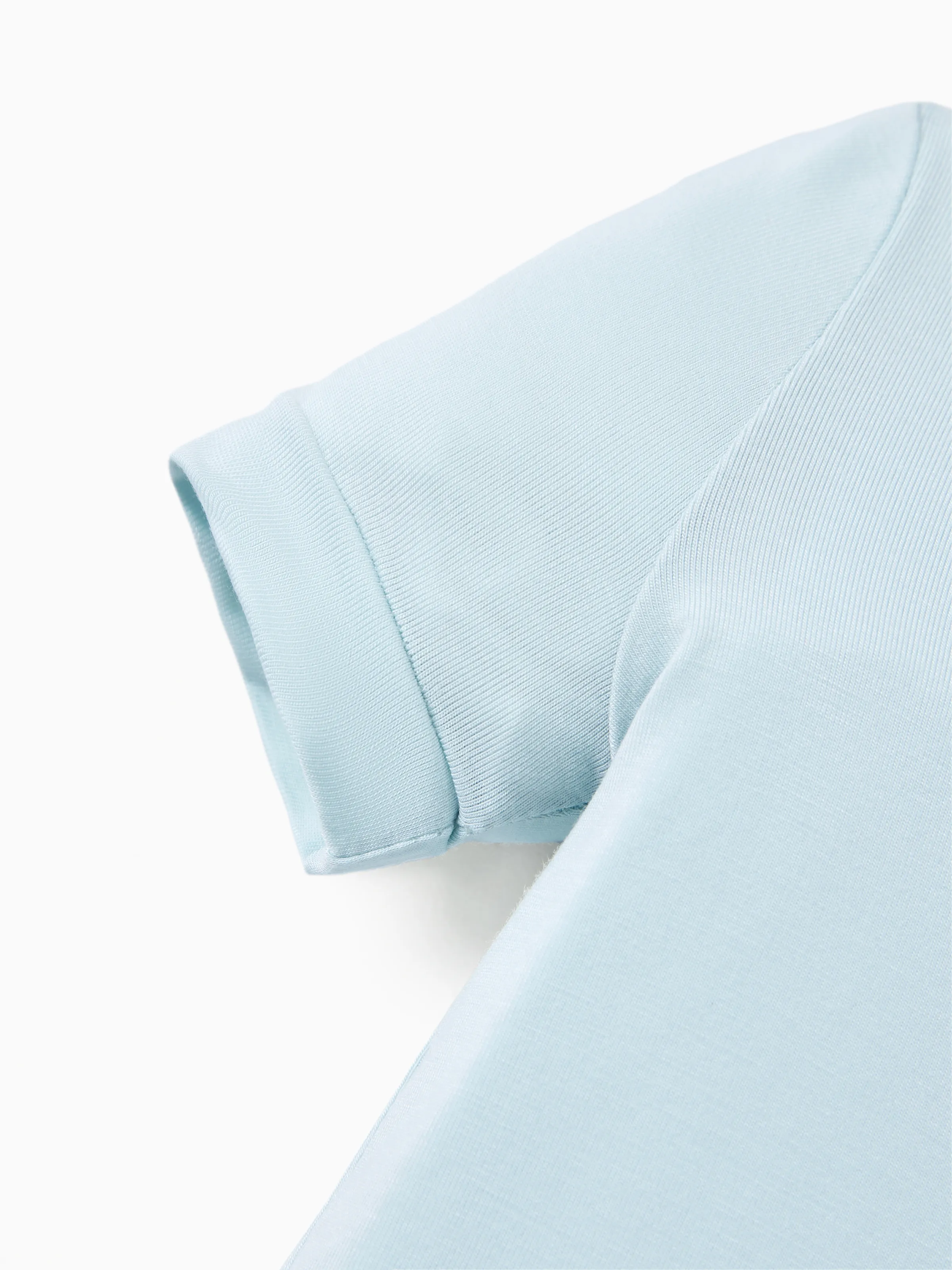 Bamboo Baby Boy / Girl 2-Way Zip Onesies Anti Slip Childlike Food Pattern Bamboo Sleepwear (Snug-Fitting)
Turquoise - Image 11