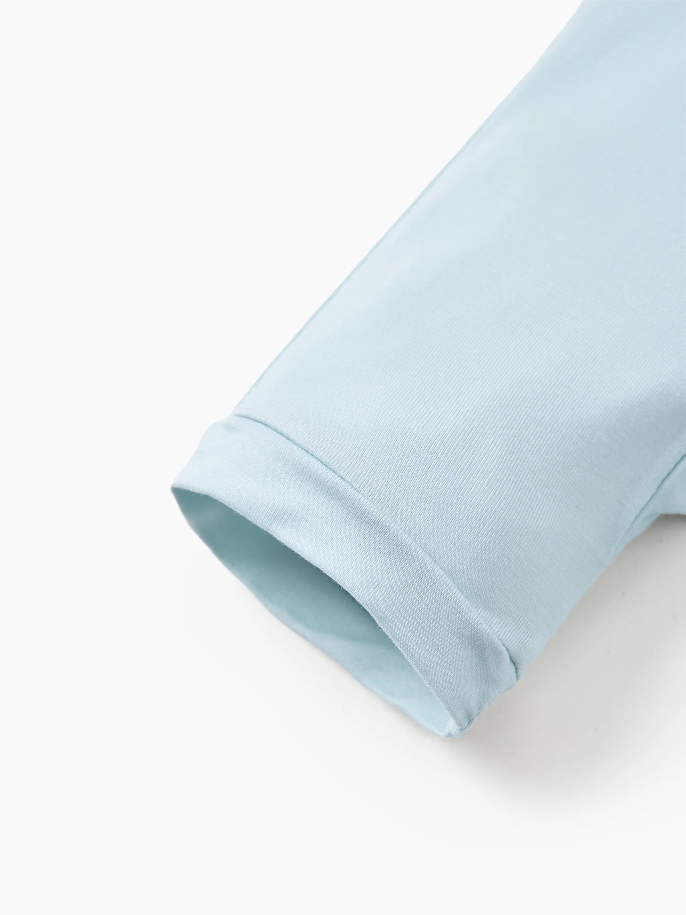 Bamboo Baby Boy / Girl 2-Way Zip Onesies Anti Slip Childlike Food Pattern Bamboo Sleepwear (Snug-Fitting)
Turquoise - Image 12