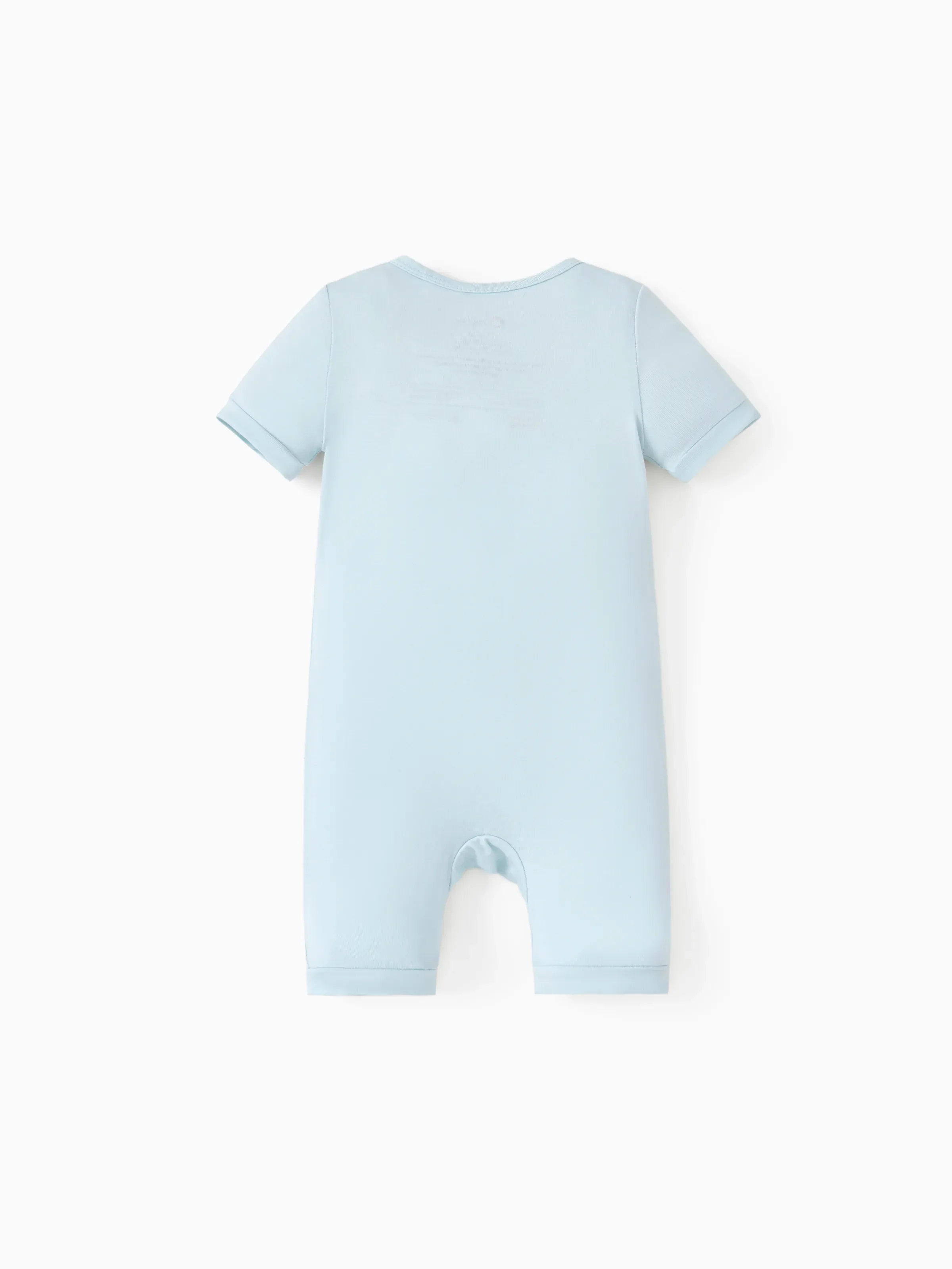 Bamboo Baby Boy / Girl 2-Way Zip Onesies Anti Slip Childlike Food Pattern Bamboo Sleepwear (Snug-Fitting)
Turquoise - Image 7