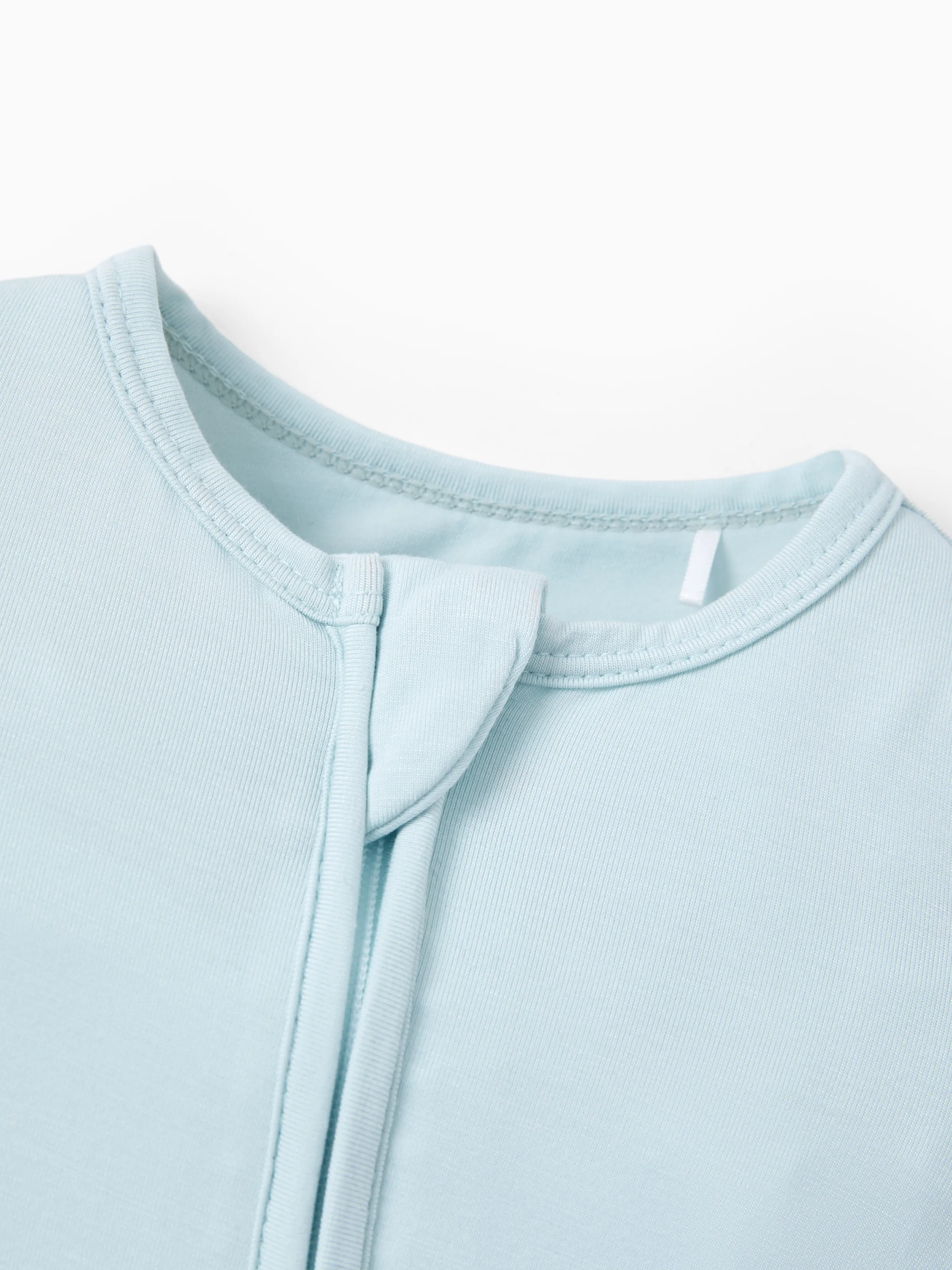 Bamboo Baby Boy / Girl 2-Way Zip Onesies Anti Slip Childlike Food Pattern Bamboo Sleepwear (Snug-Fitting)
Turquoise - Image 8