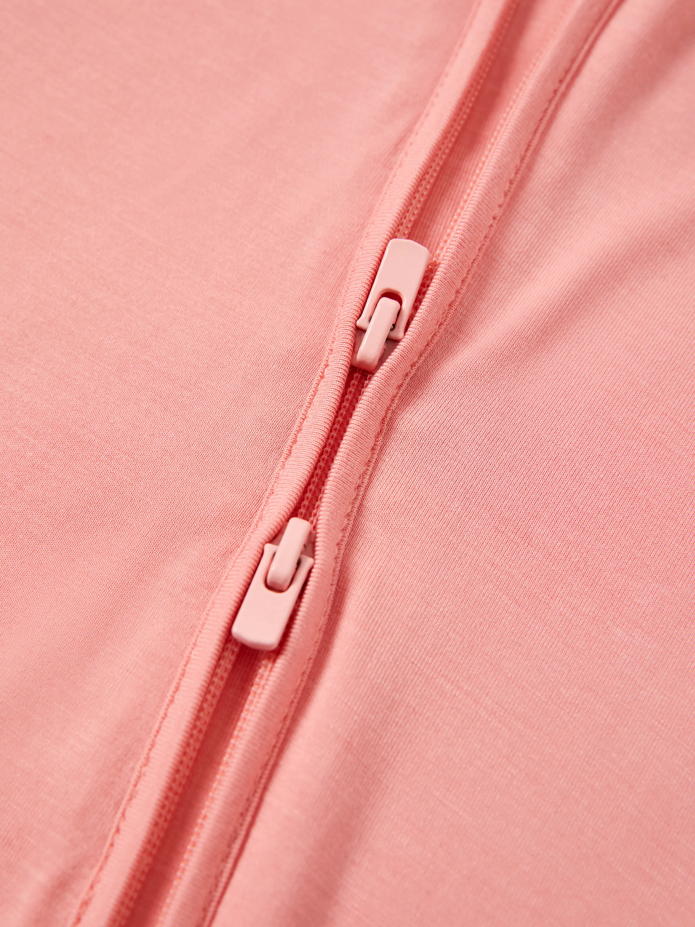 Bamboo Baby Boy / Girl 3-Pack Solid&Rainbow Printed 2-Way Zip Romper Anti Slip Long-sleeve Footie Purple - Image 6