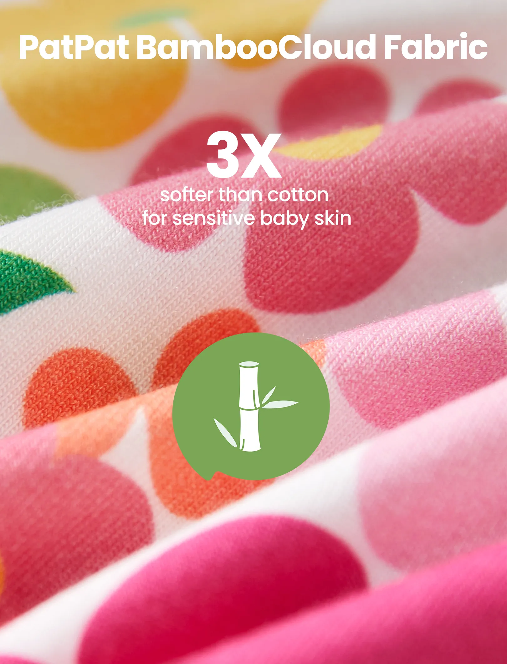 Bamboo Baby Boy/Girl Animal Printed 2-Way Zipper Anti Slip Long-sleeve Footie with/without Hairband Dark Pink - Image 5