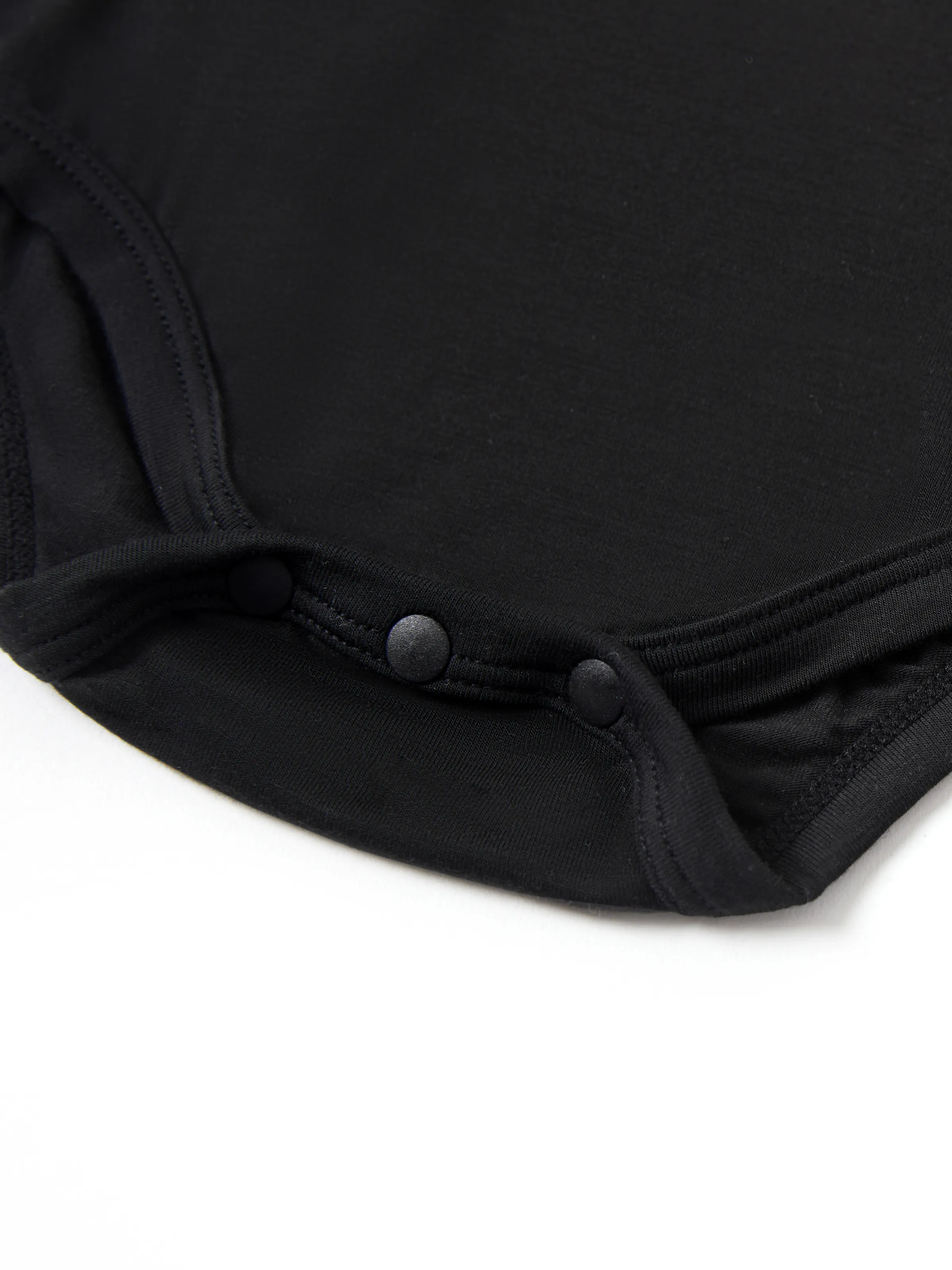 Bamboo Baby Boy/Girl Casual Romper Black - Image 4