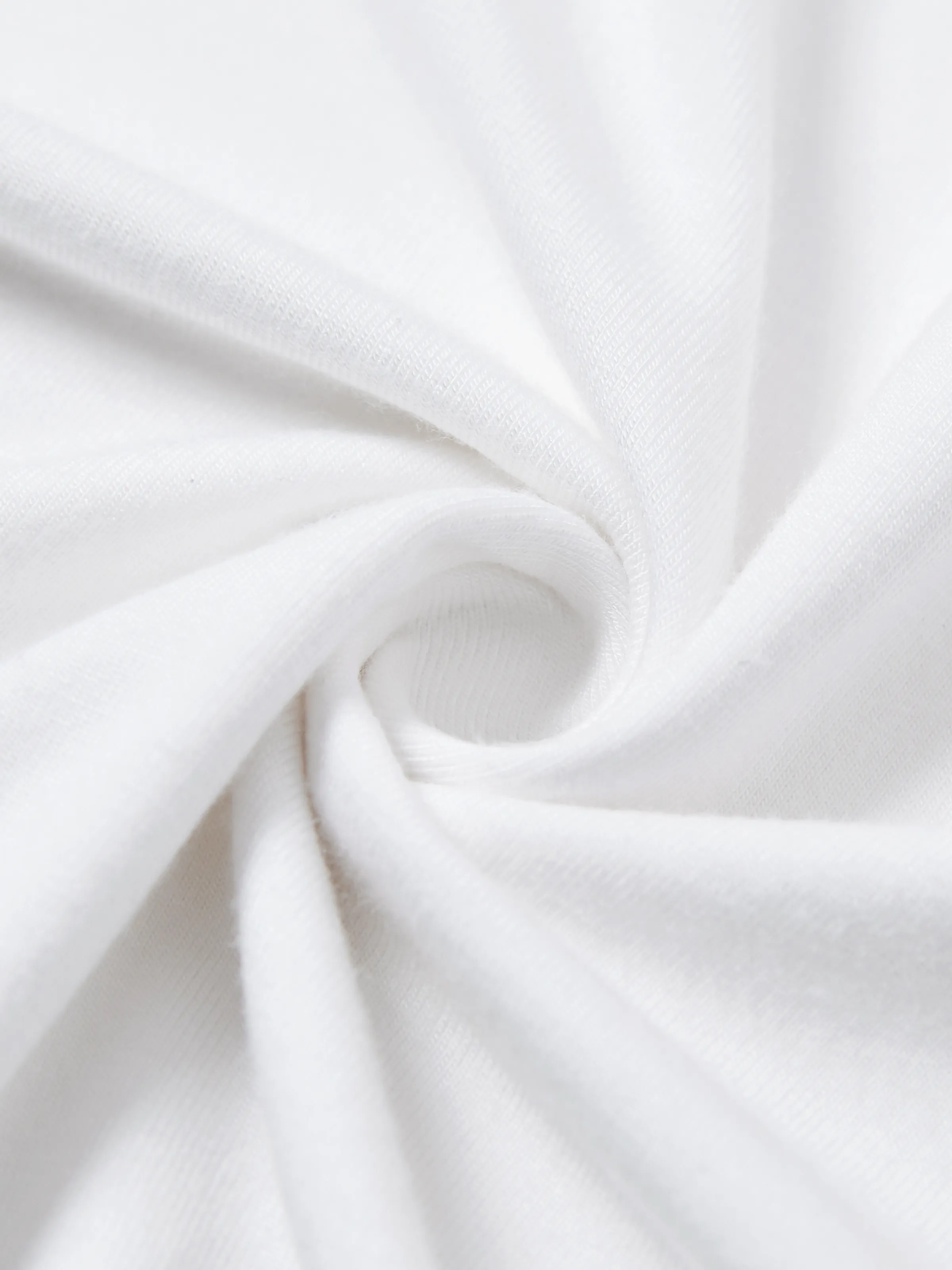 Bamboo Baby Boy/Girl Casual Romper White - Image 7