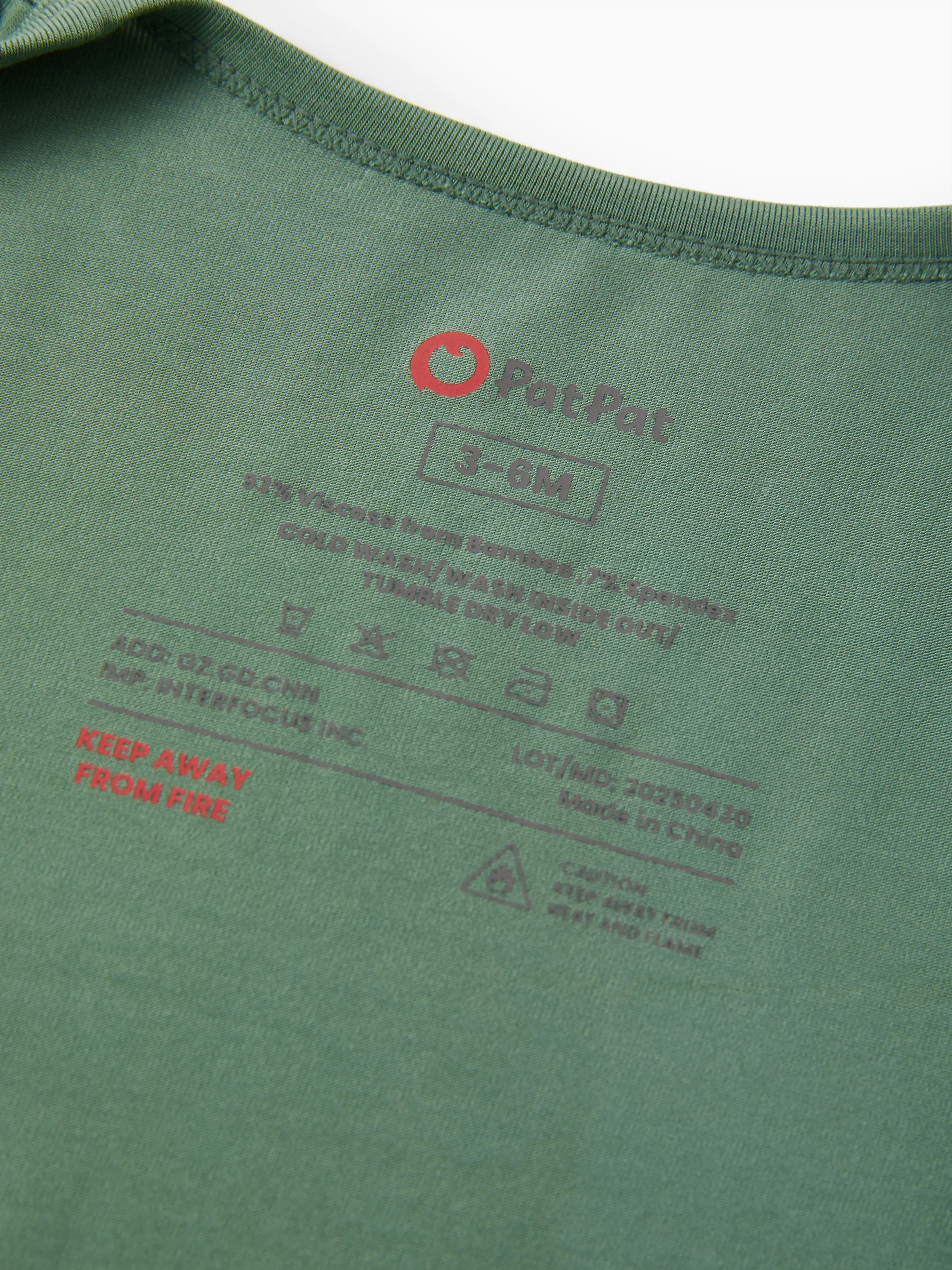 Bamboo Baby Boy/Girl 2-Pack Long Sleeve Romper 2-Way Zip Anti Slip Footie. Green - Image 9