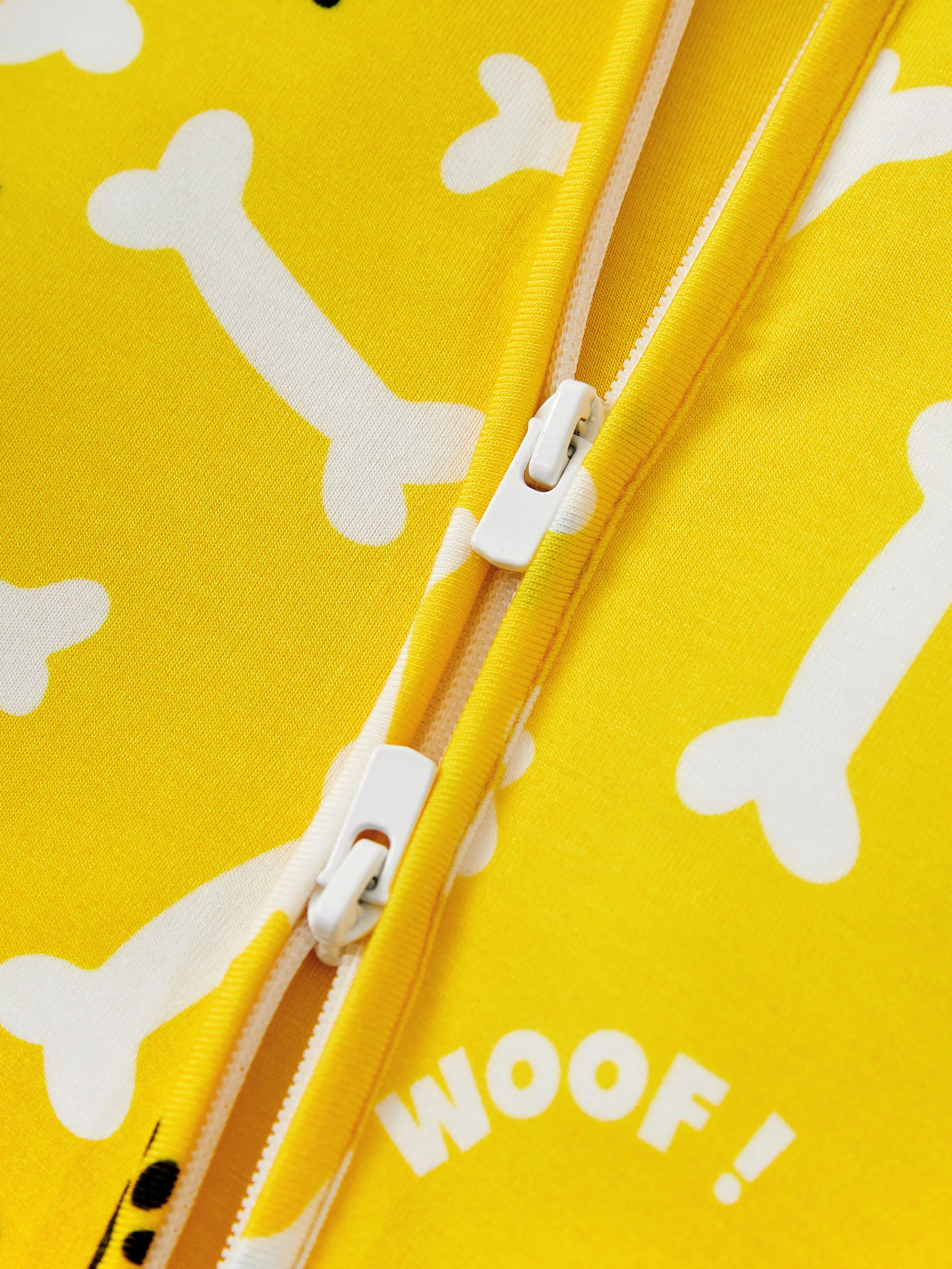 Bamboo Baby Boy/Girl 2-Pack Natural Animal or Plant Long Sleeve Romper 2-Way Zip Anti Slip Footie Yellow - Image 6