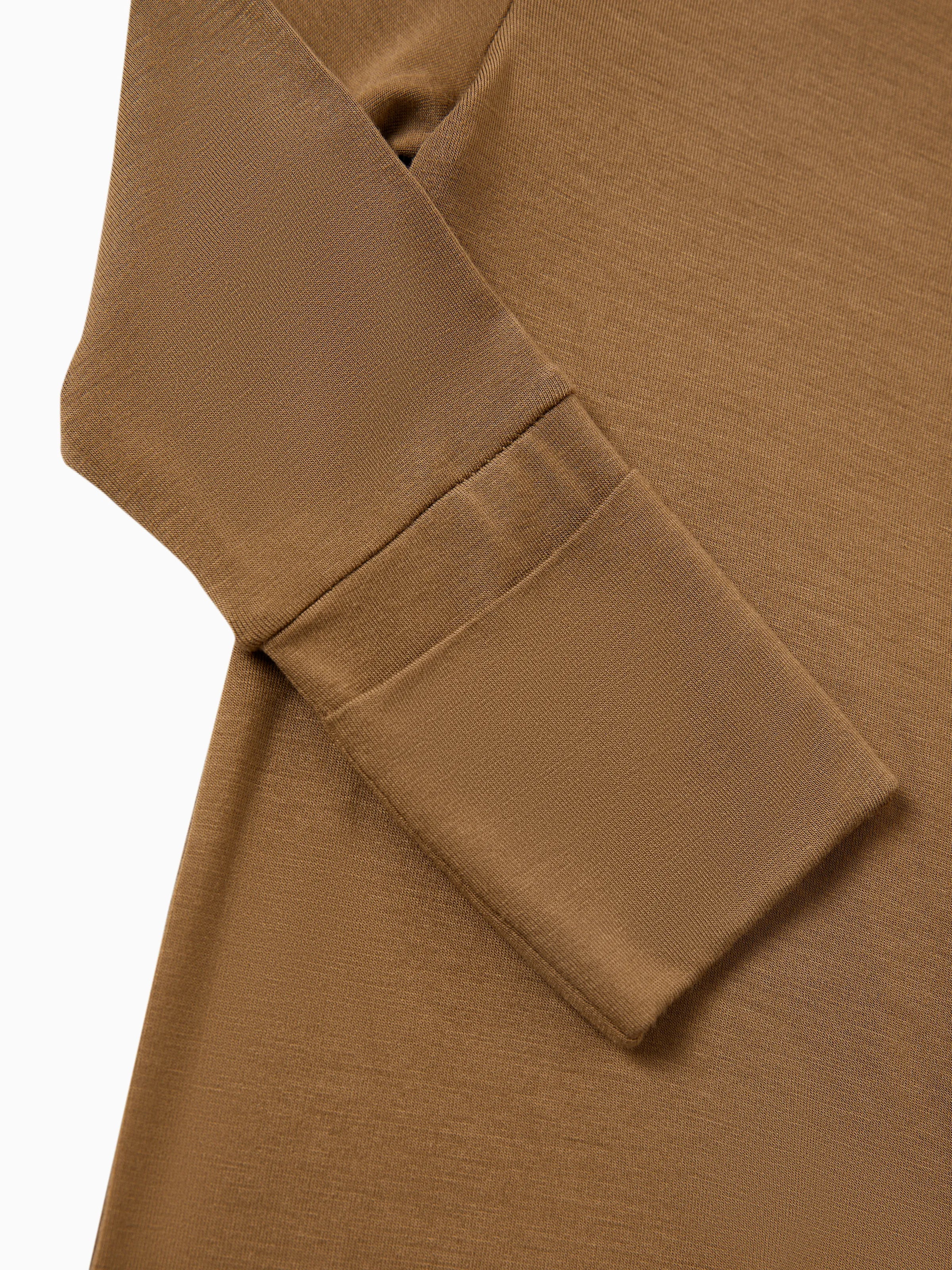 Bamboo Baby Boy/Girl 2-Pack Solid&Bee Printed 2-Way Zipper Anti Slip Footie Coffee - Image 10