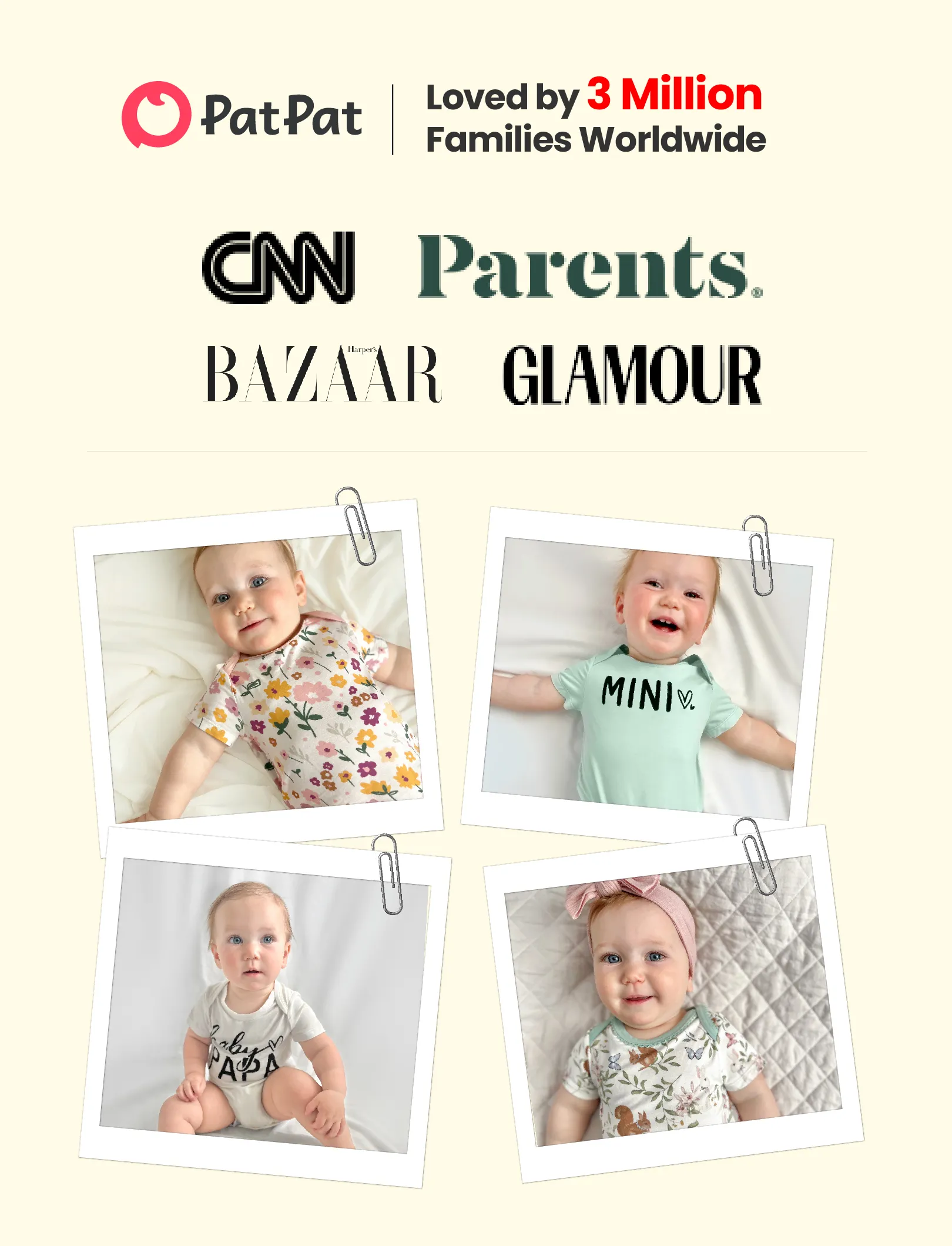 Bamboo Baby Boy/Girl 2-Pack Solid&Printed Rompers Set Yellow - Image 7