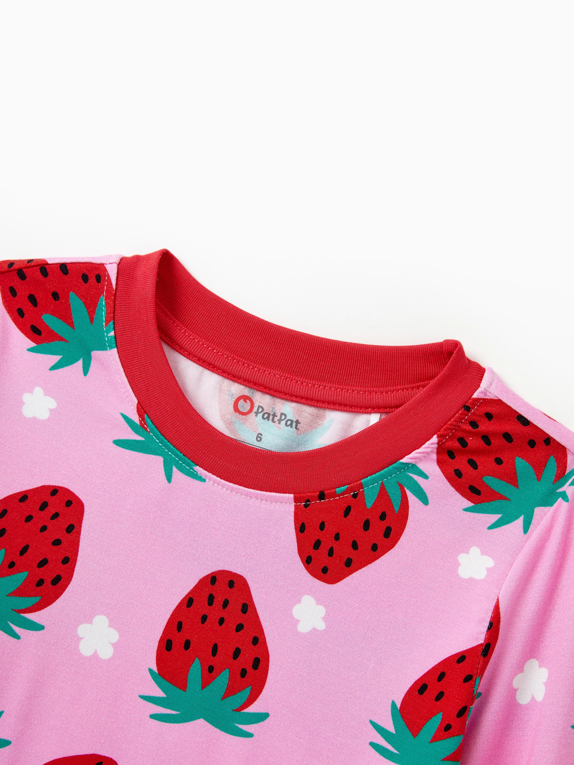 Christmas / Halloween Pajama 2-Piece Upgraded Thick Bamboo Pajama Set With Childlike Print for Toddler / Kids Girl (Snug-Fitting) Red - Image 8