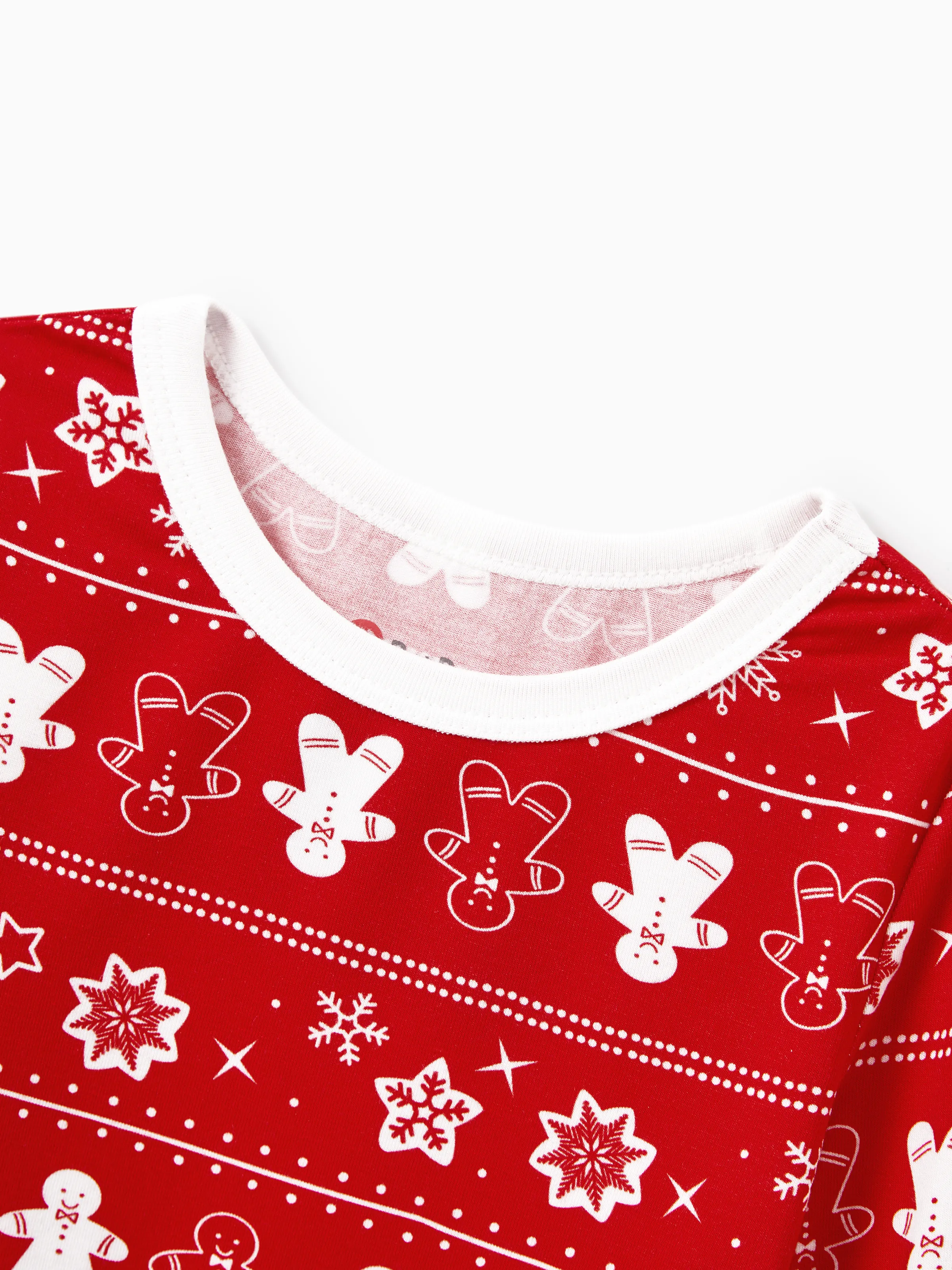 Christmas / Halloween Pajama 2-piece Bamboo Pajamas Set With Childlike Print for Baby / Toddler( Snug-Fitting) Red - Image 8