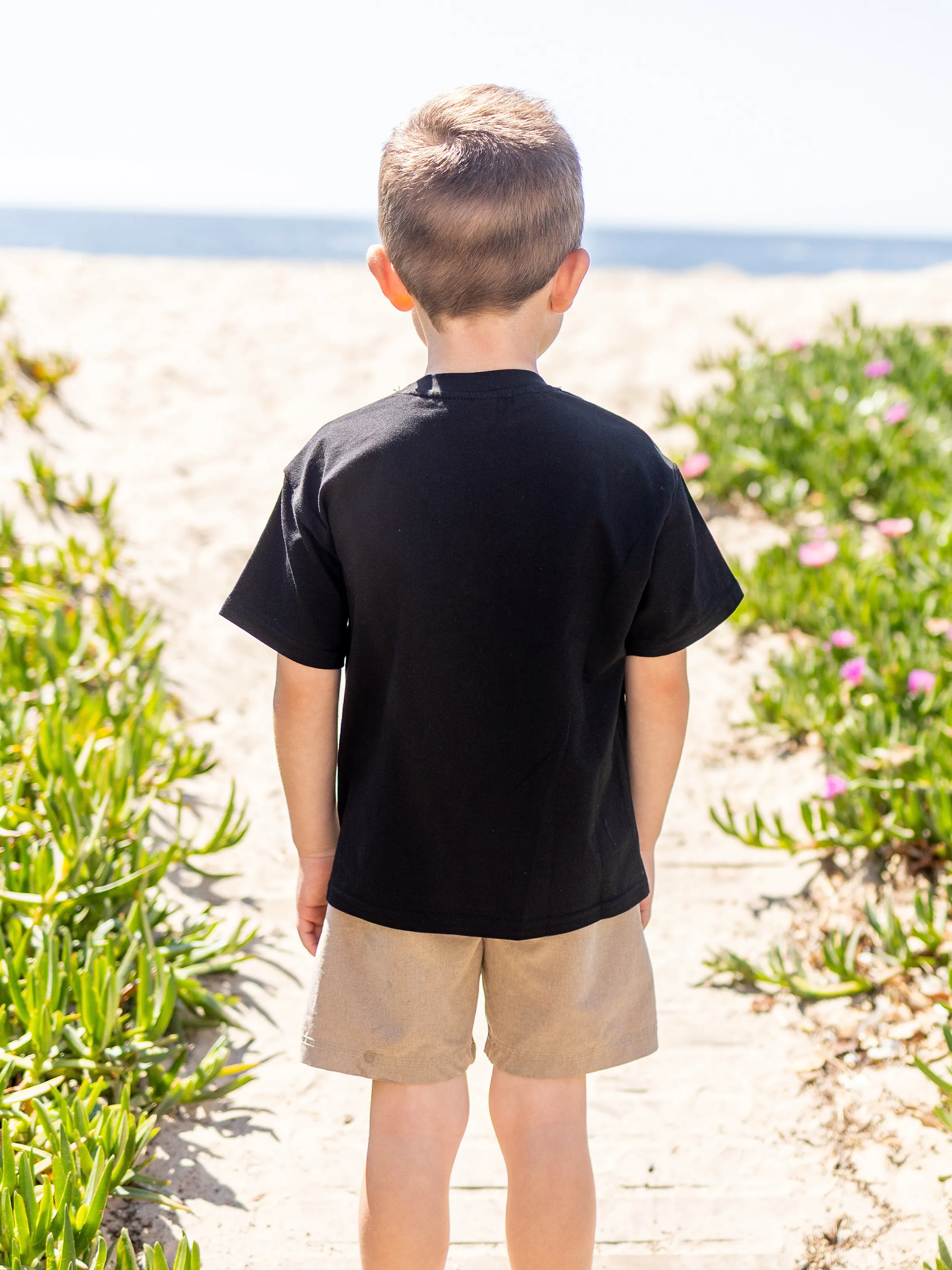 Disney Mickey and Friends Family matching 1pc Mickey Mouse Allover Print Sporty Dress/Cotton Top /Romper Expression Casual Suits Family Set Black - Image 18