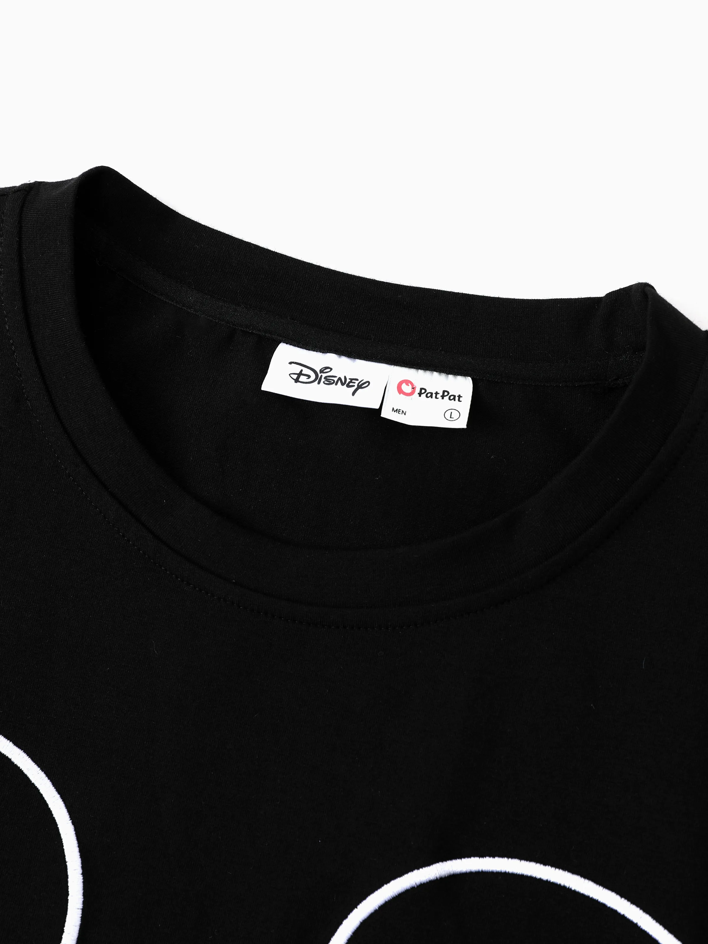 Disney Mickey and Friends Family matching 1pc Mickey Mouse Allover Print Sporty Dress/Cotton Top /Romper Expression Casual Suits Family Set Black - Image 26