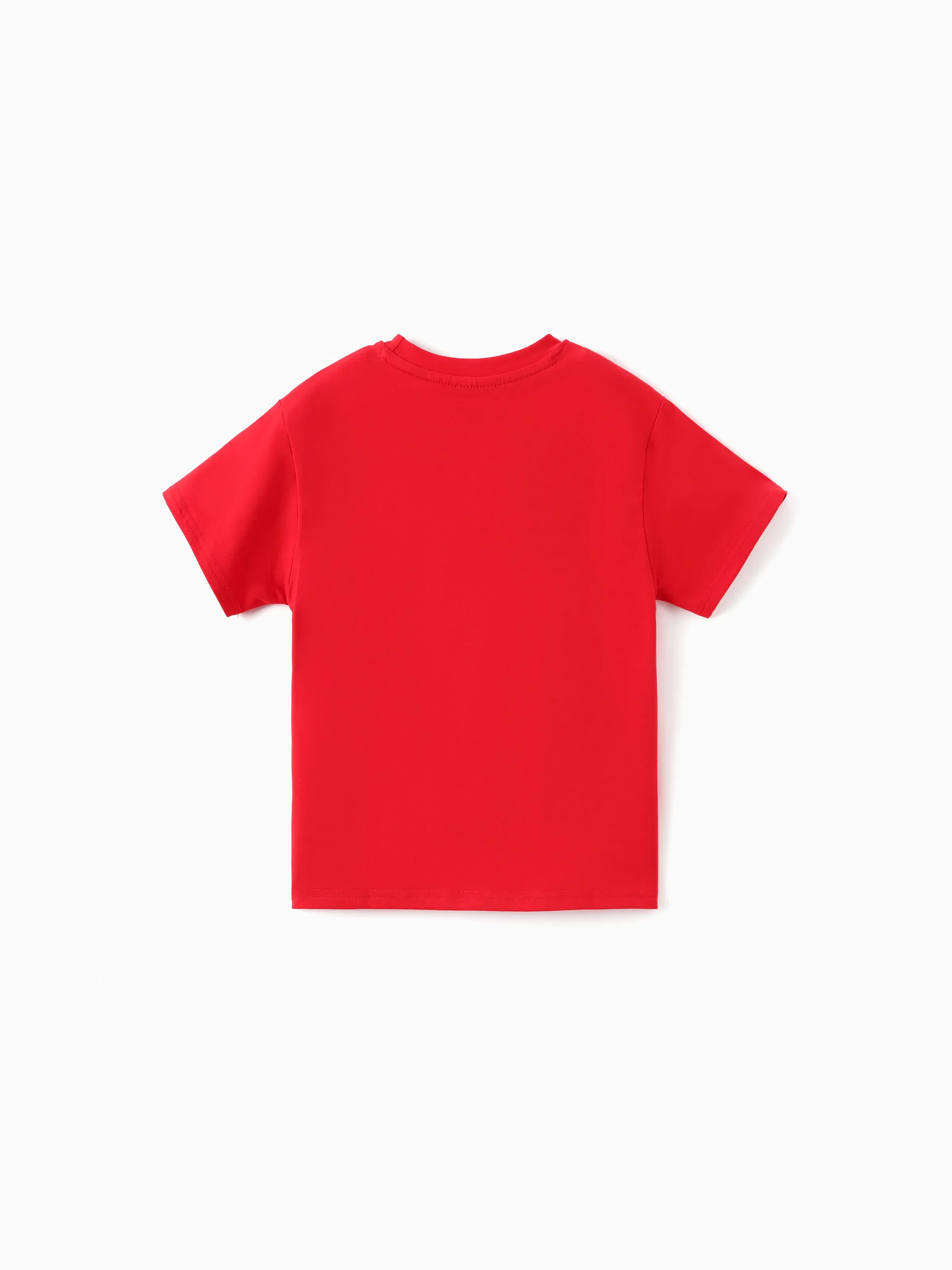 Disney Mickey and Friends Family matching 1pc Mickey Mouse Graffiti Cotton T-shirt or Colorblock Dress or Naia™ Allover Romper Red - Image 19