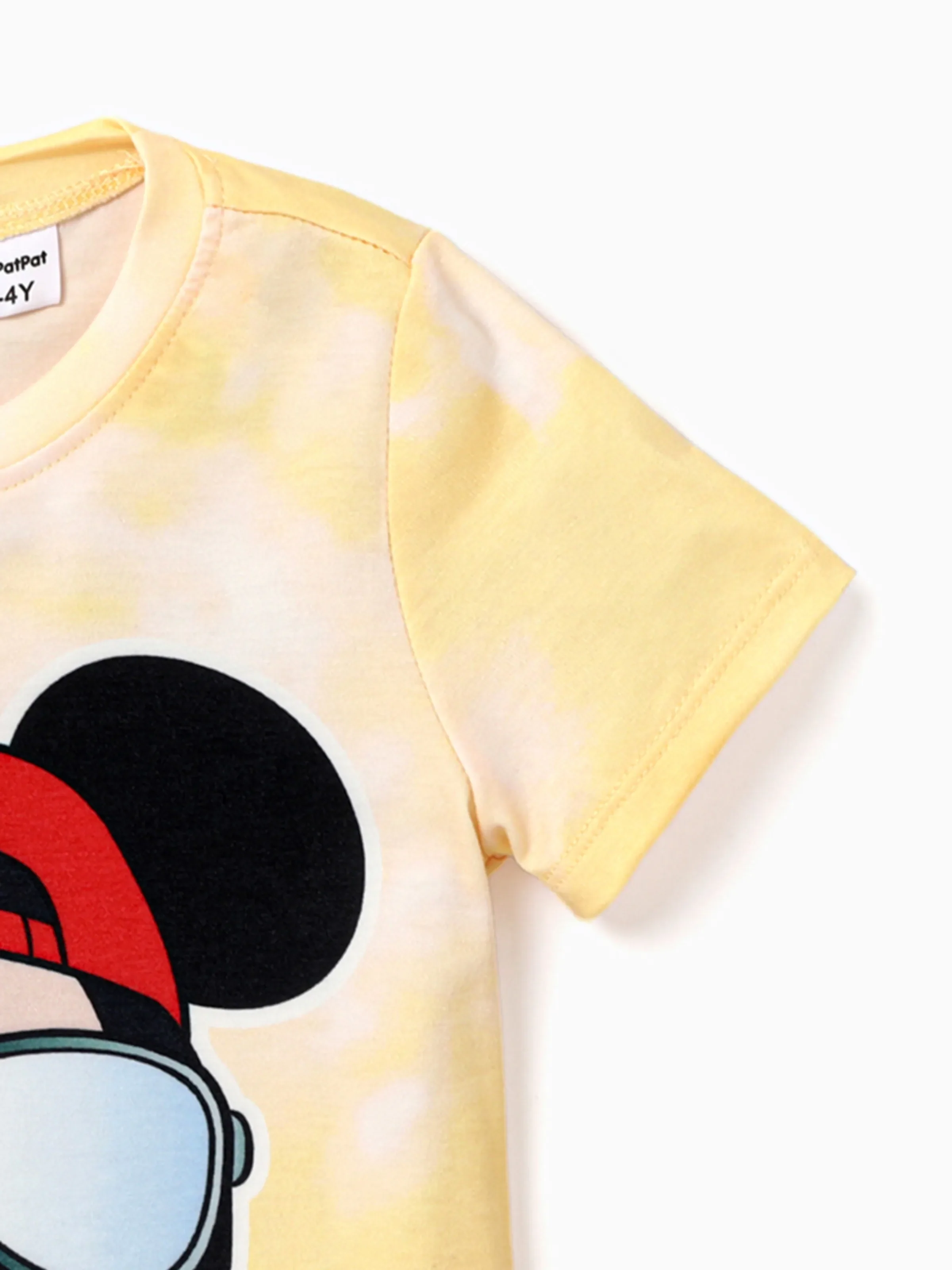 Disney Mickey and Friends Family Matching Character Print Short-sleeve T-shirt Multicolor - Image 14