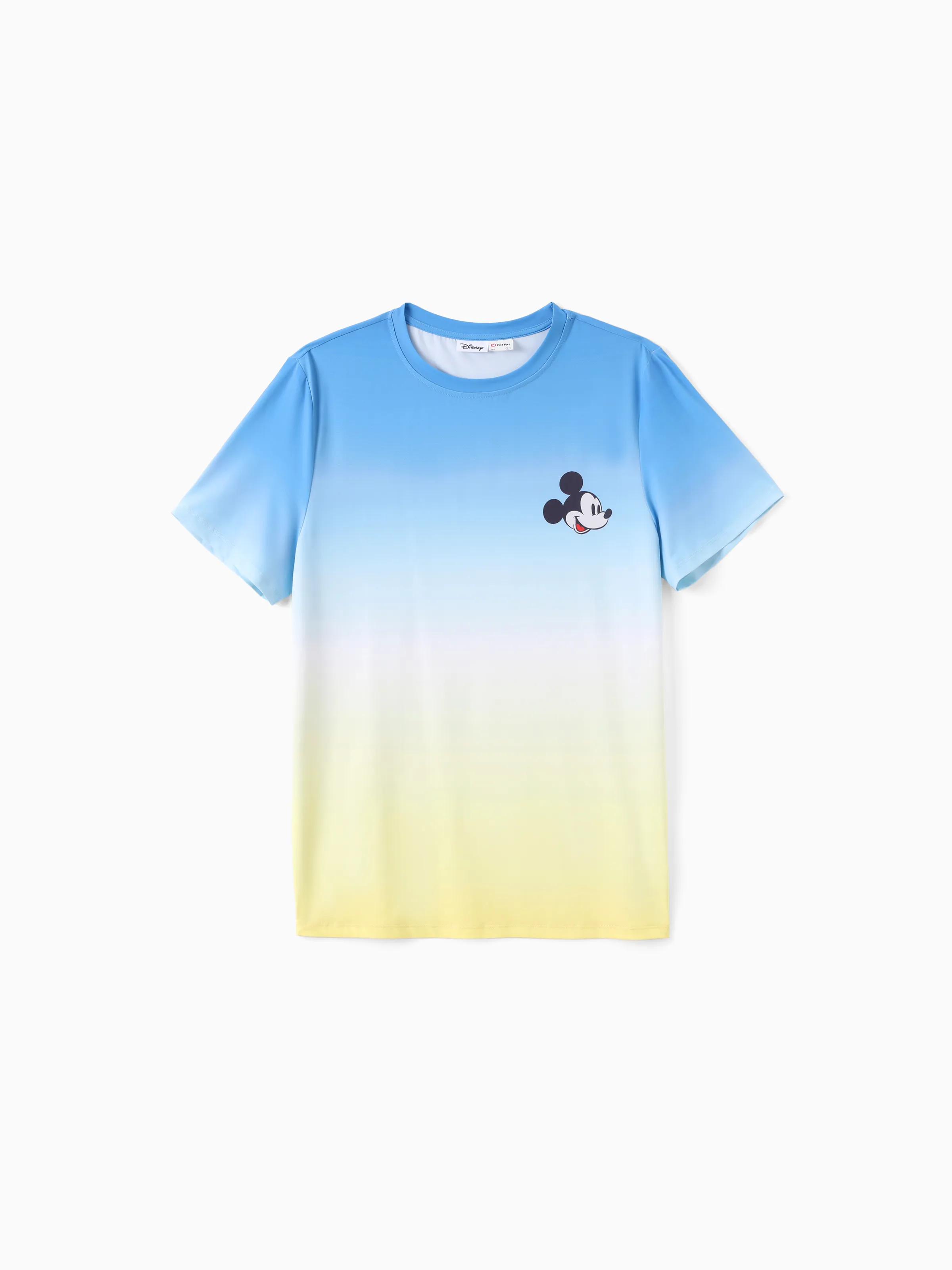 Disney Mickey and Friends Family matching Mickey Mouse Allover Print Denim Dresse/Jumpsuit/T-shirt Blue - Image 22