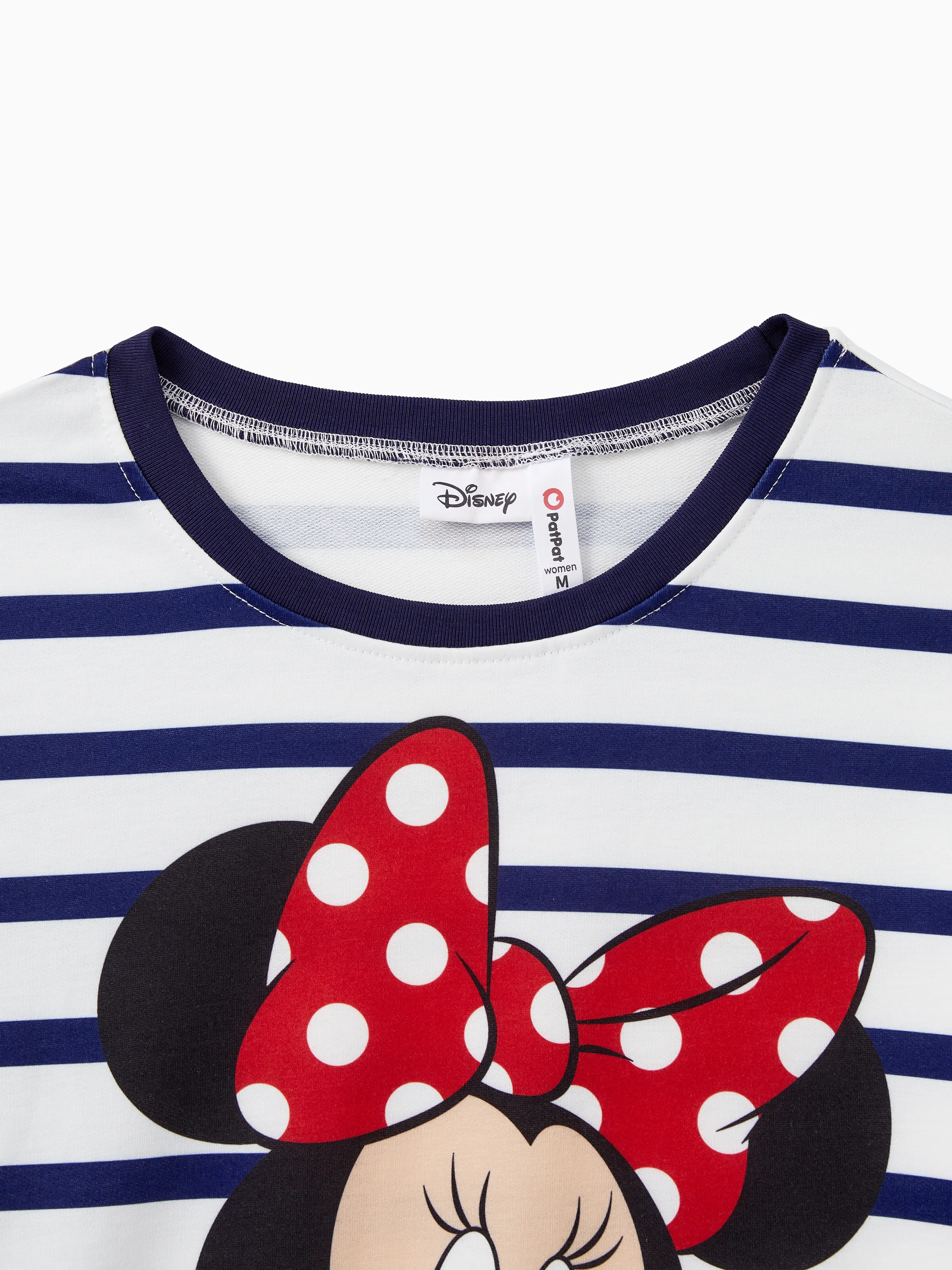 Disney Mickey and Friends Family Matching Stripe & Character Print Short-sleeve Naia™ Dresses and T-shirts Sets COLOREDSTRIPES - Image 4