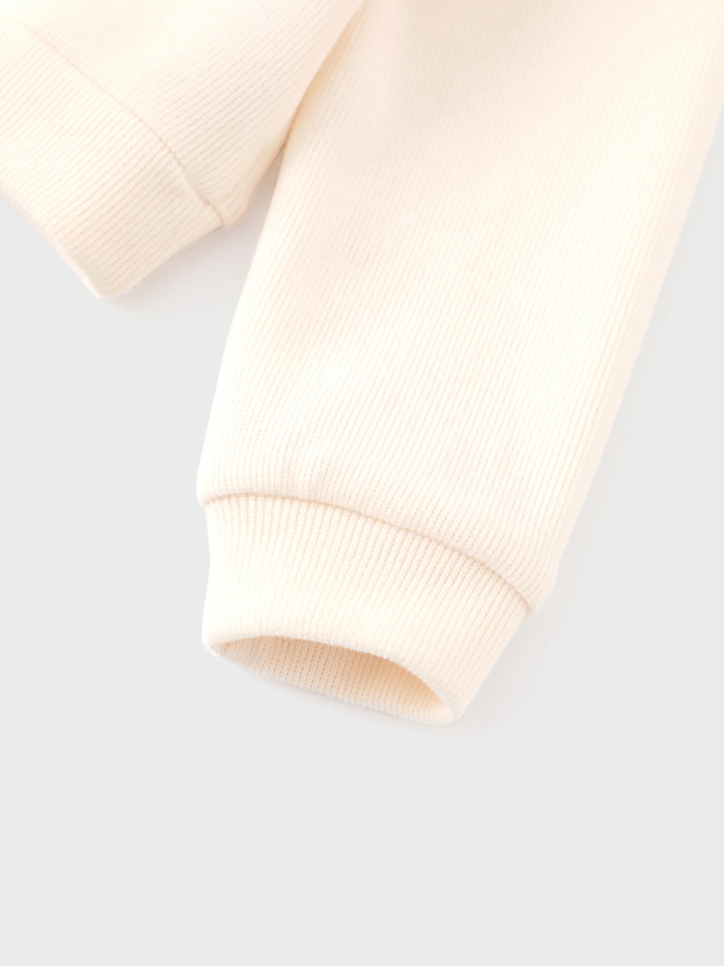 Disney Mickey and Friends Toddler Girl 2pcs Mickey Mouse Cotton Long-sleeve Top And Tweed Bowknot Skirt Set Beige - Image 7