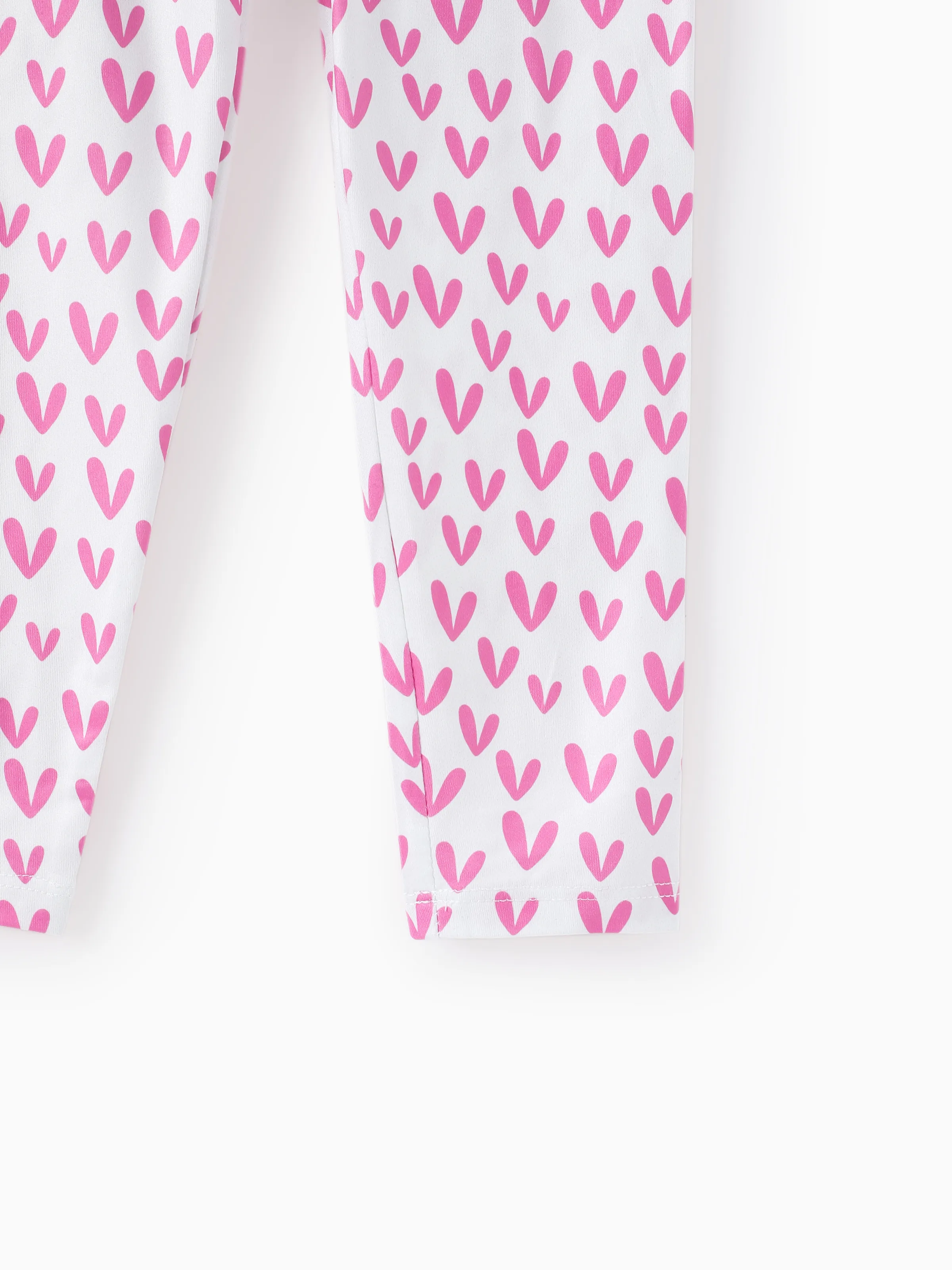 Disney Princess Baby Girl 2pcs Cinderella Print Top and Leggings Set Pink - Image 12