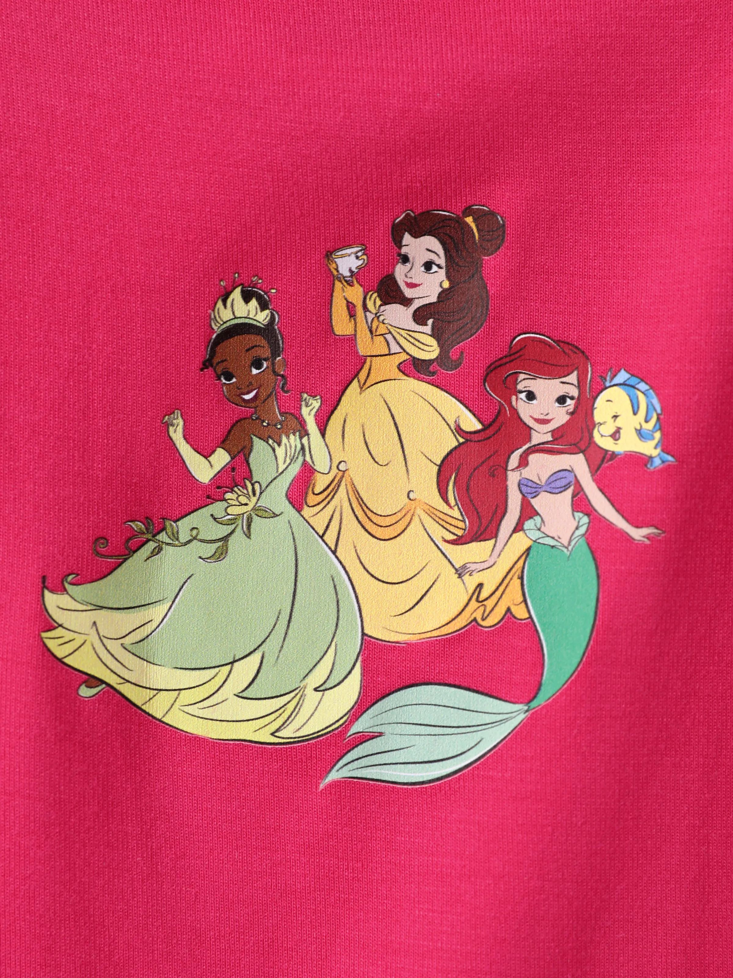 Disney Princess Baby Girl Bamboo 2-Pack Dress and Romper Set Hot Pink - Image 13