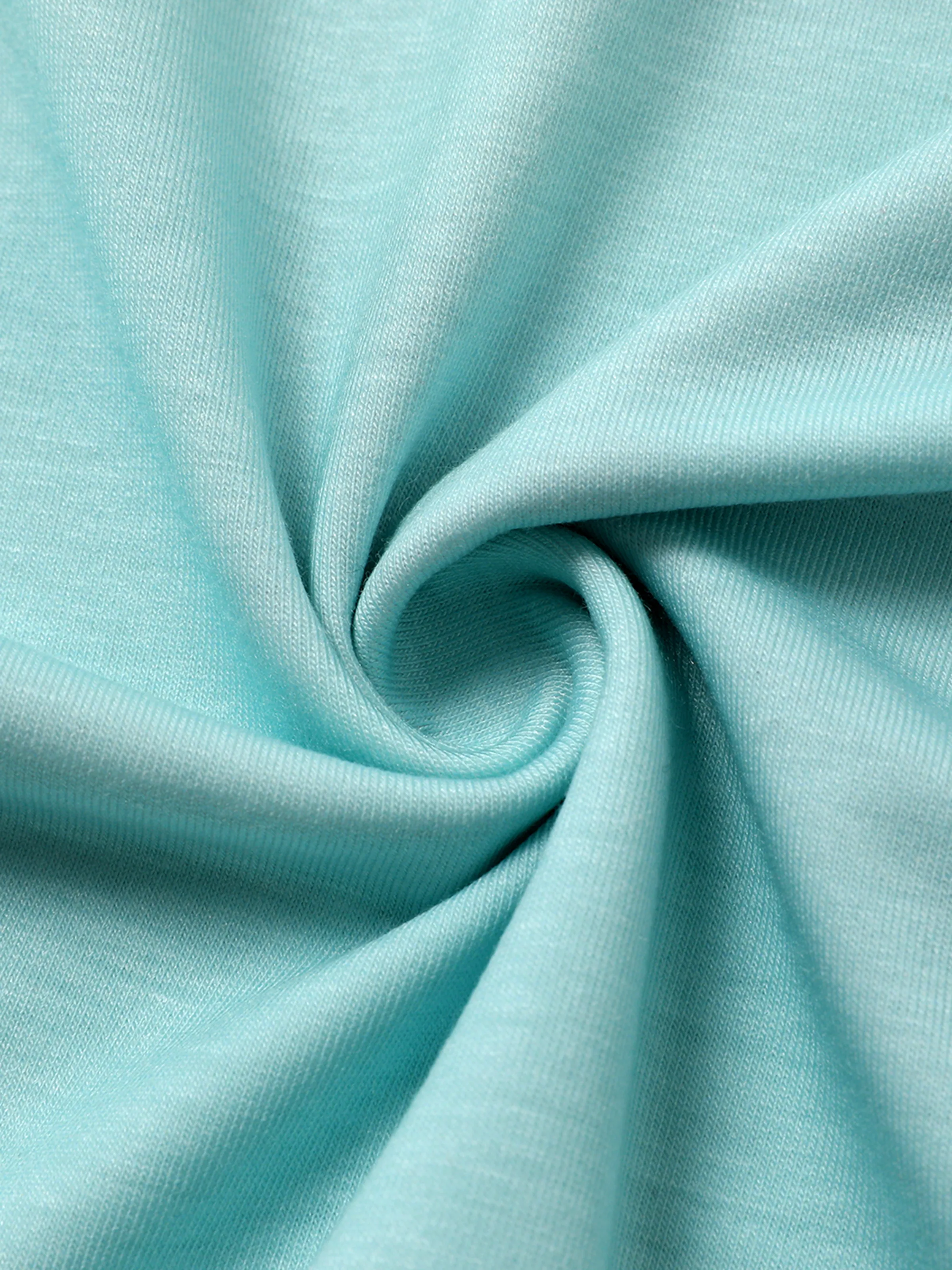 Disney Princess Baby Girl Naia™ Ariel Print Ruffled Jumpsuit Green - Image 5