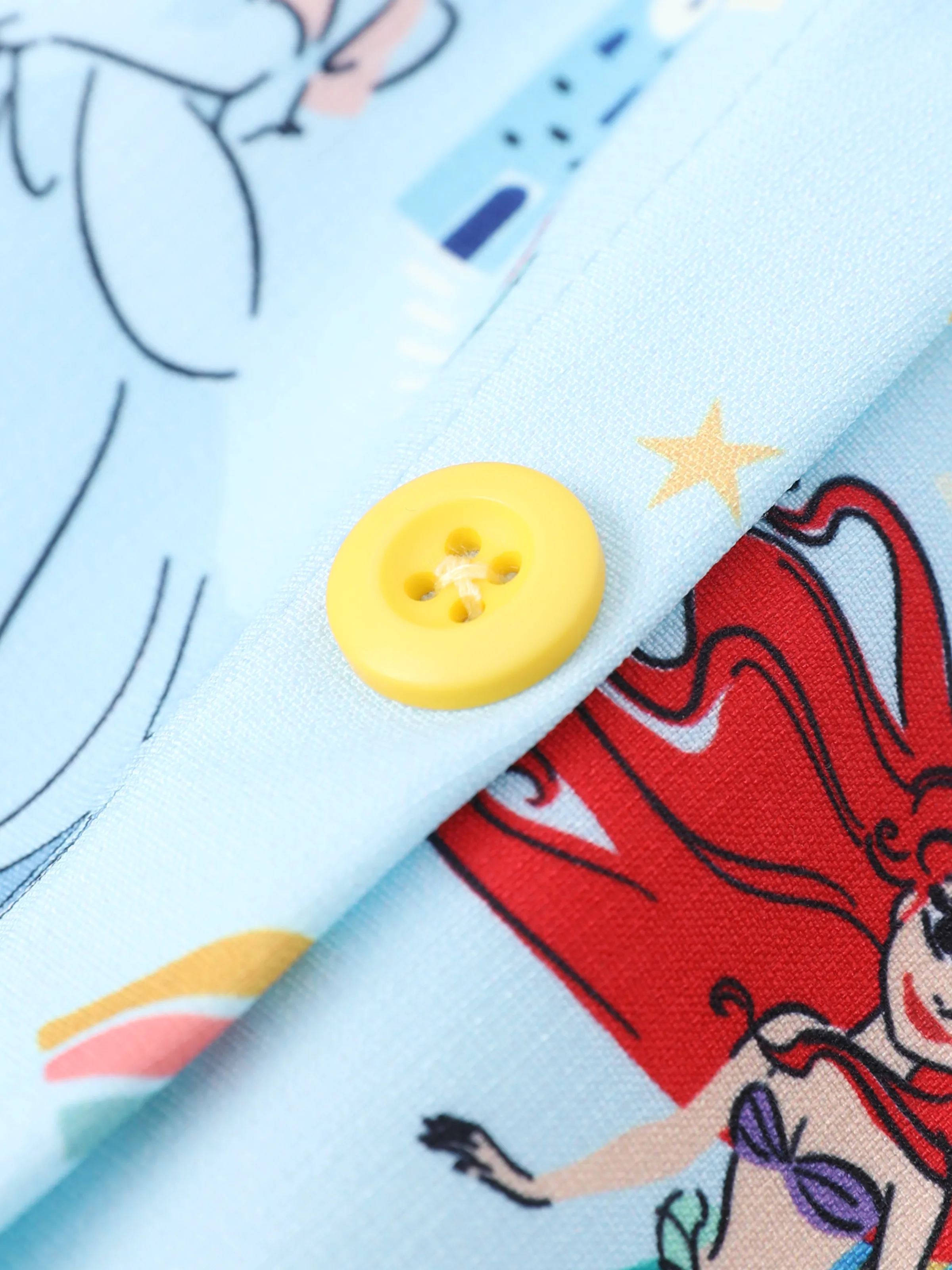 Disney Princess Toddler Girl Ruffled Dress Blue - Image 6