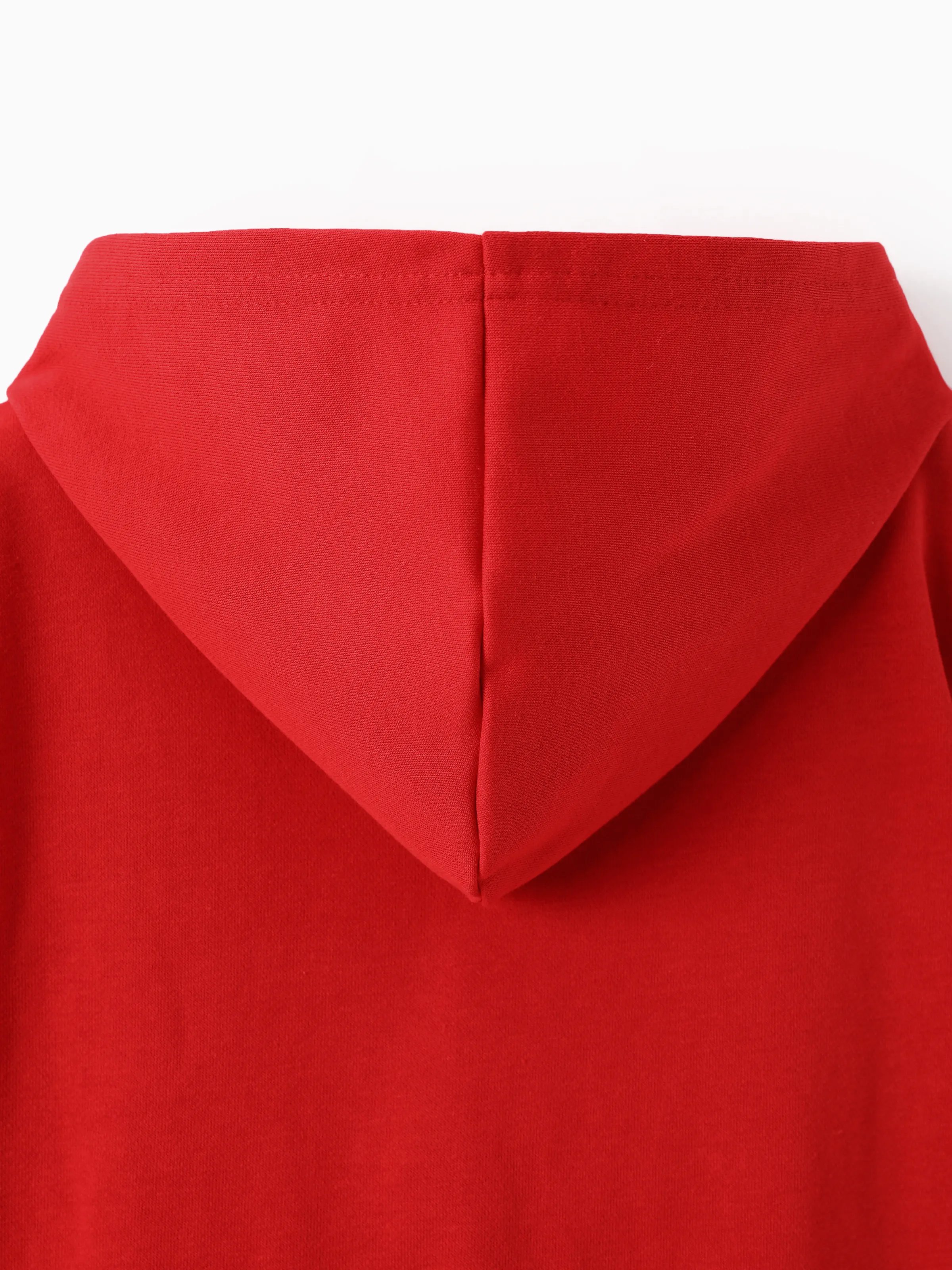 Disney Stitch Christmas Kid Boy/Girl 46% Cotton Childlike Hooded Sweatshirt Red - Image 8