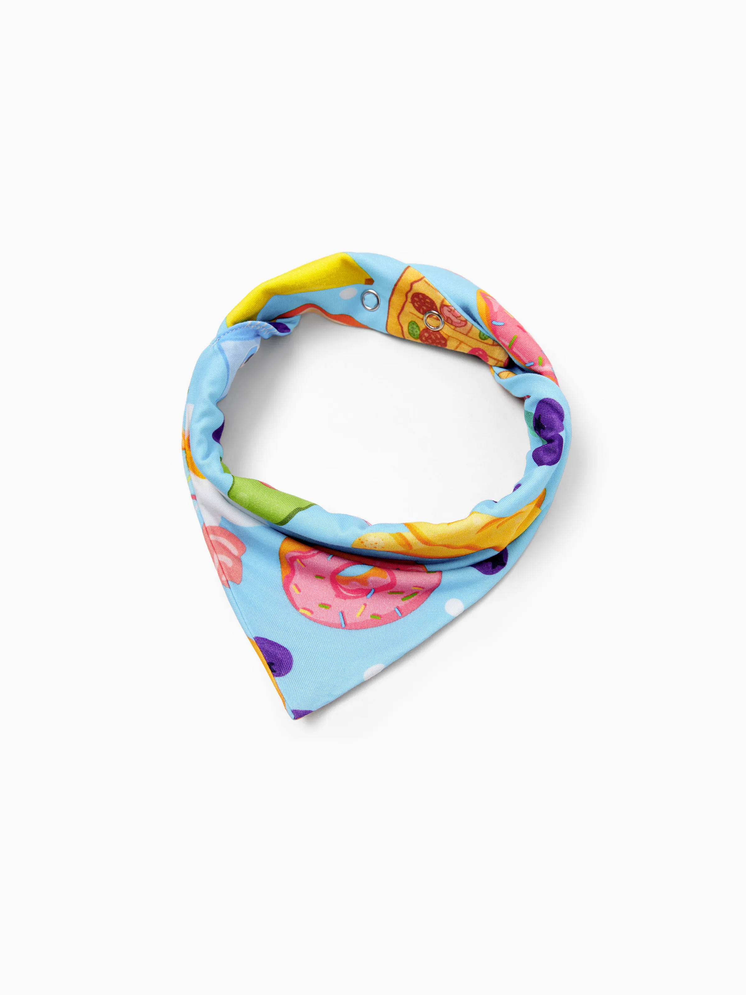 Family Matching Bamboo Pajamas Soft Bamboo Viscose PJs for Men Women Kids Toddler, Fun Food & Fruit Print Short-sleeve Sleepwear Blue - Image 22