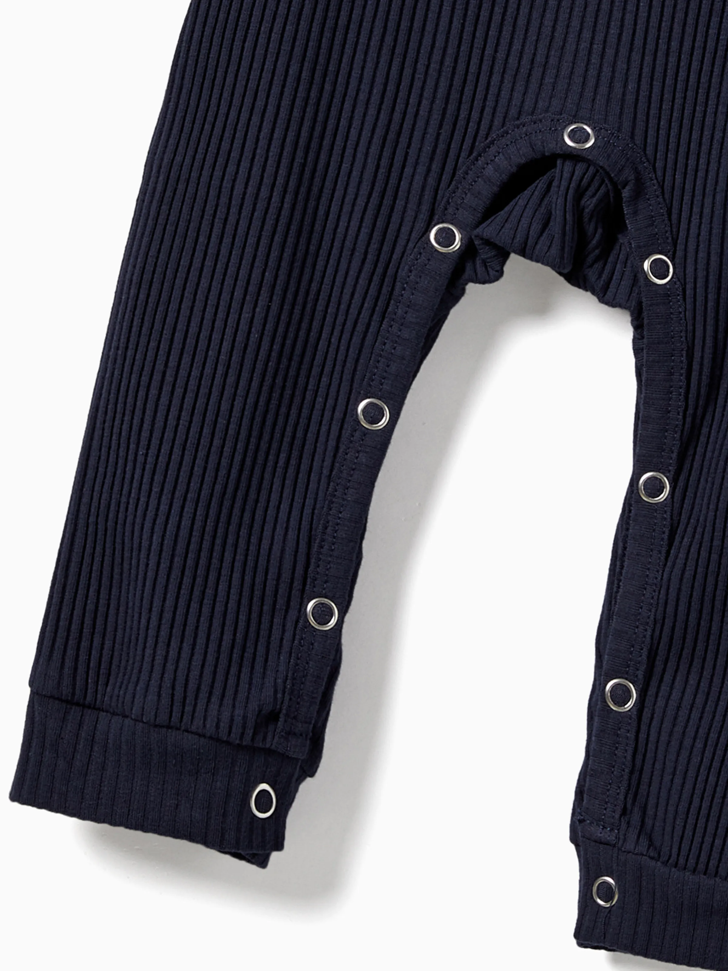 Family Matching Color-Block Knit Long-Sleeved Dresses And Tops Sets Multi-color - Image 12