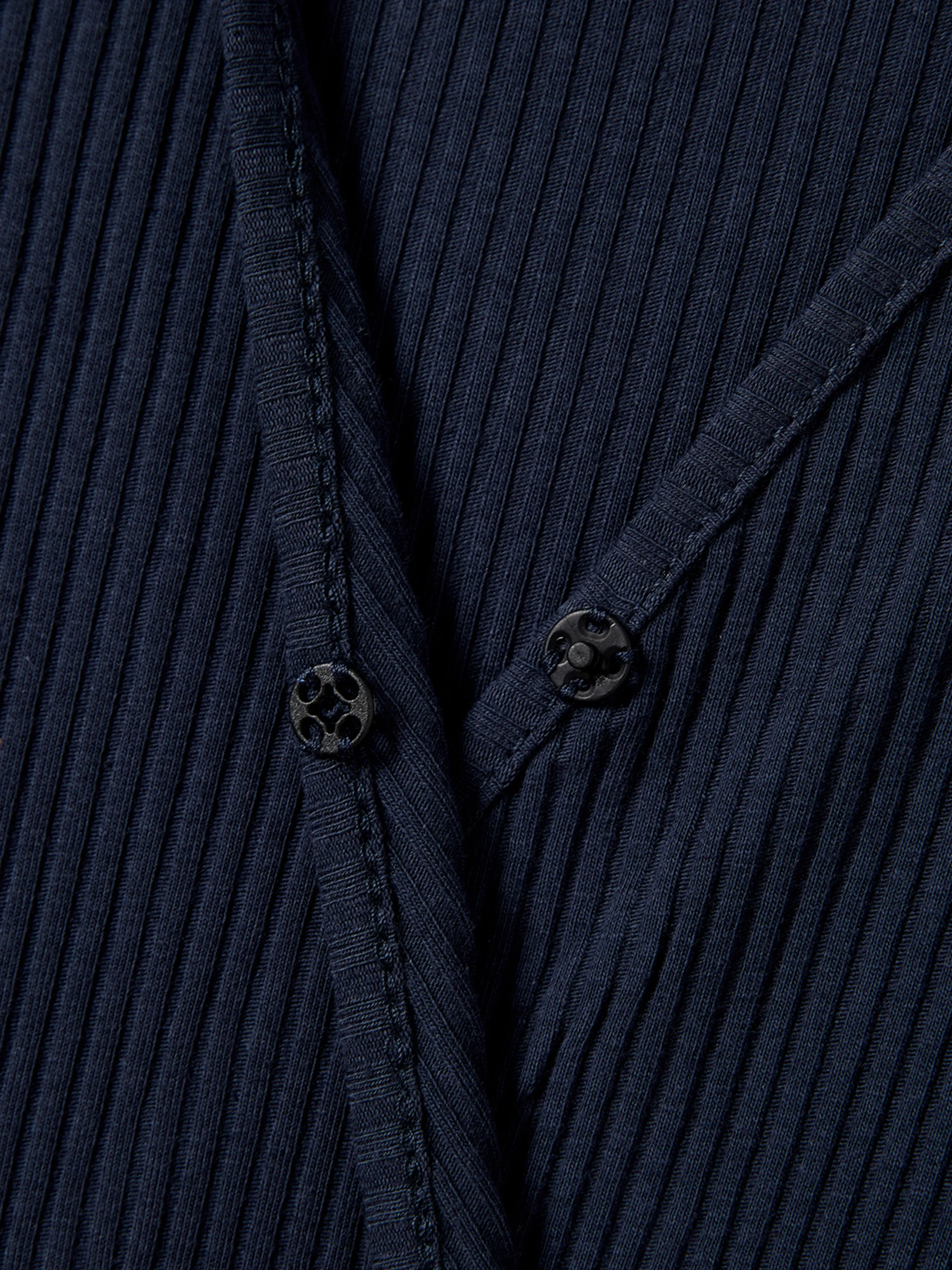 Family Matching Color-Block Knit Long-Sleeved Dresses And Tops Sets Multi-color - Image 4