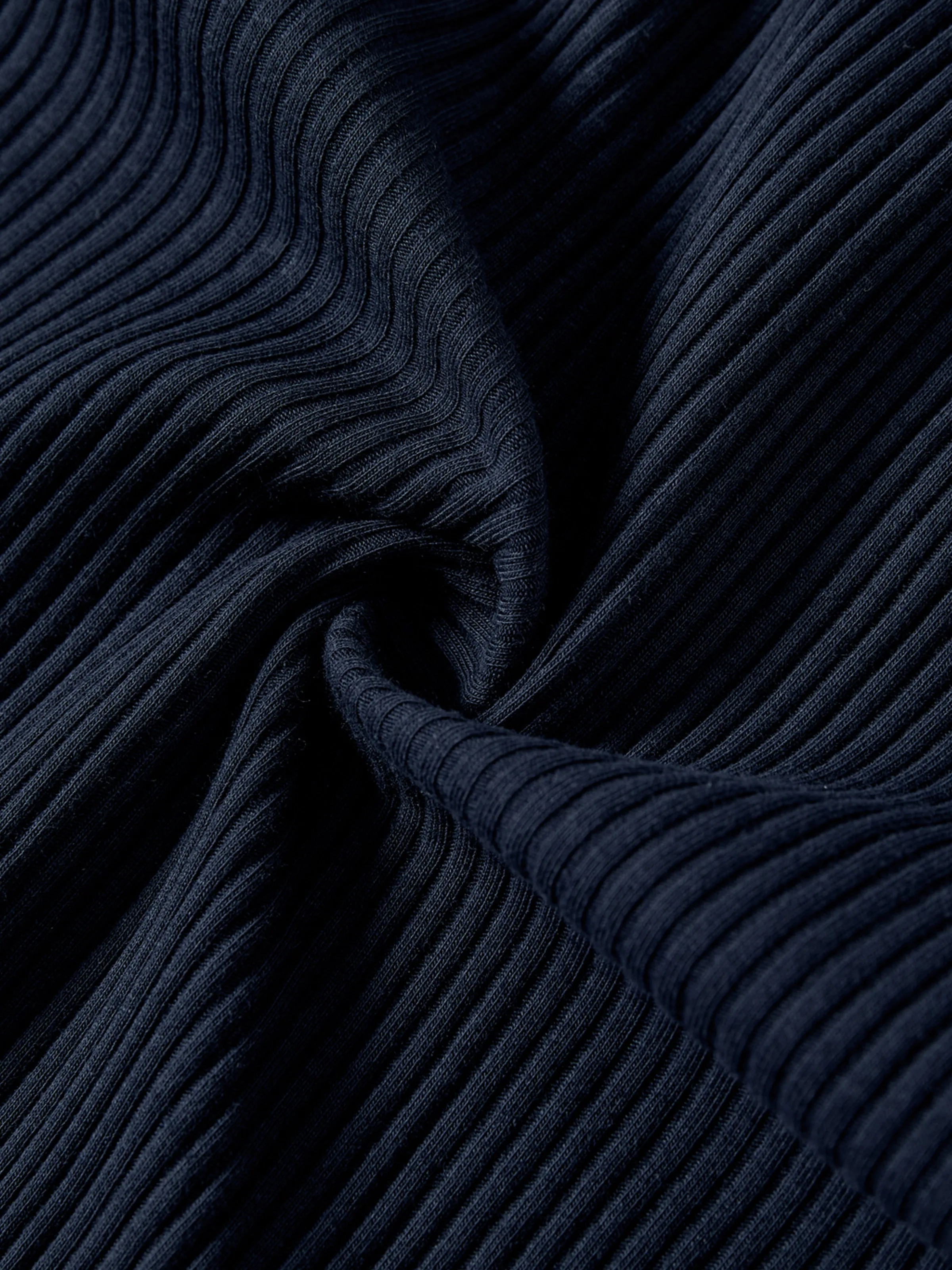 Family Matching Color-Block Knit Long-Sleeved Dresses And Tops Sets Multi-color - Image 5