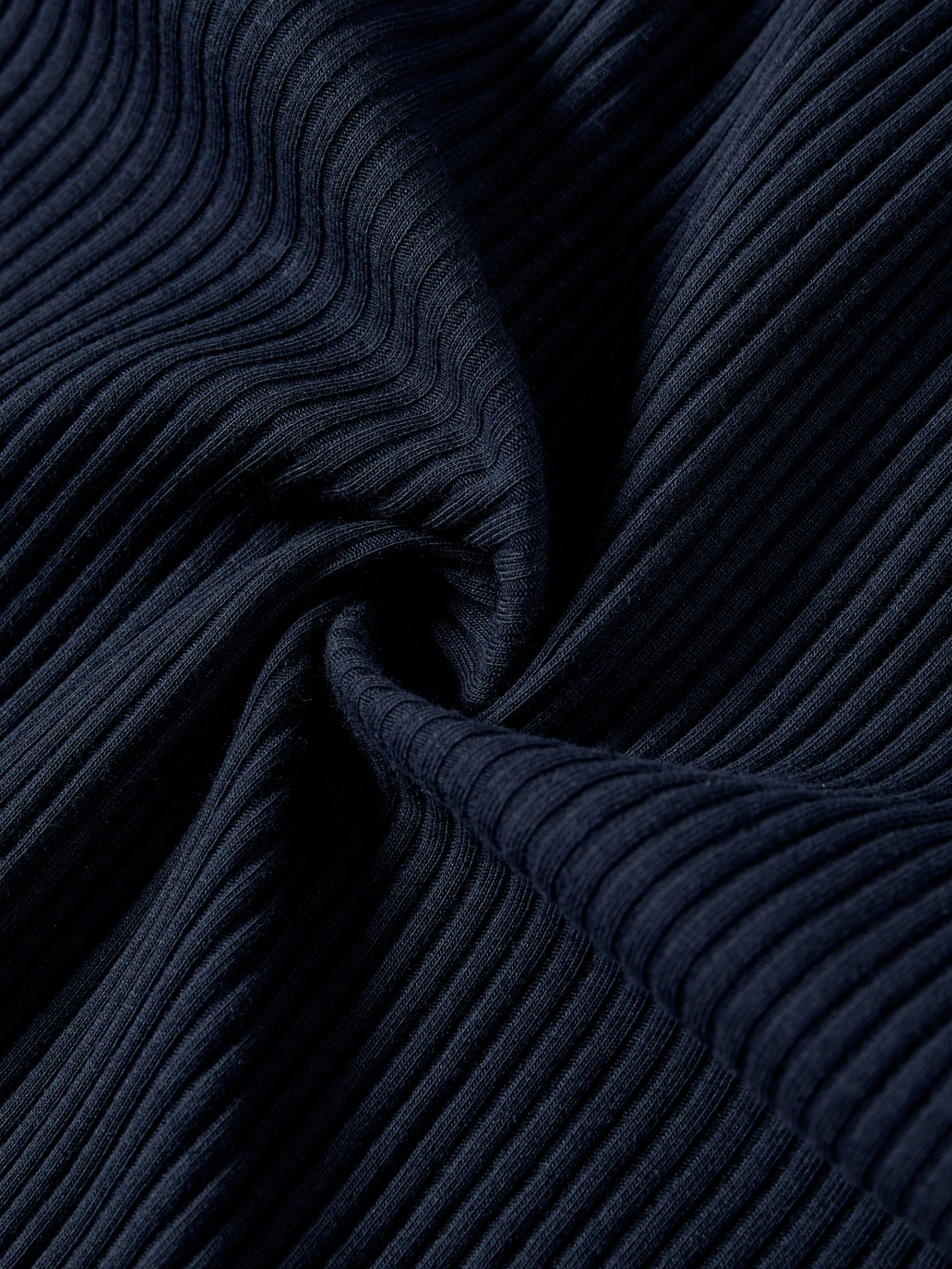 Family Matching Color-Block Knit Long-Sleeved Dresses And Tops Sets Multi-color - Image 9