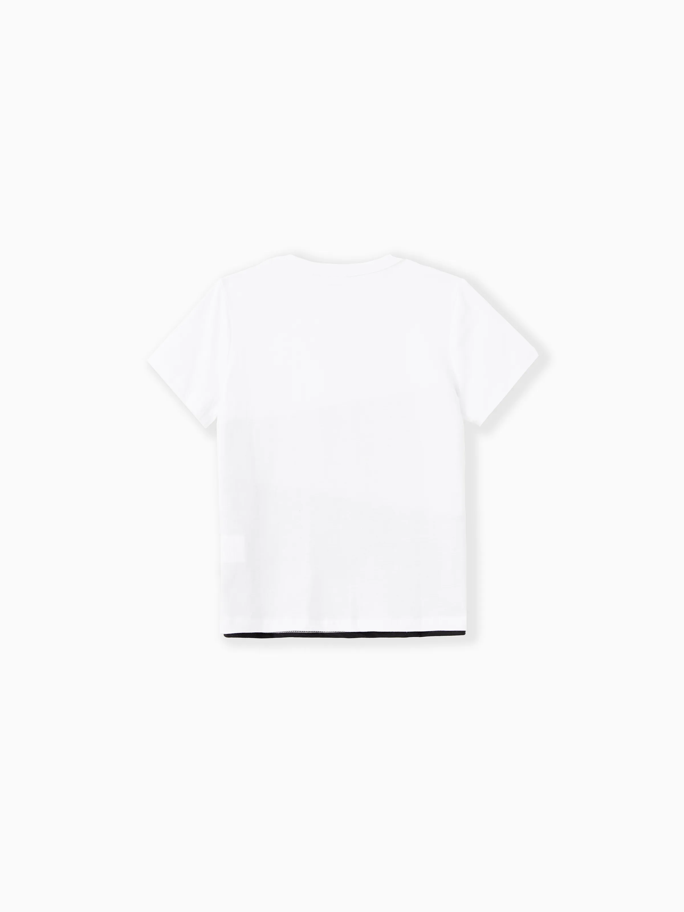 Family Matching Cross Back Floral Strap Dress and Colorblock Top Sets Black - Image 19