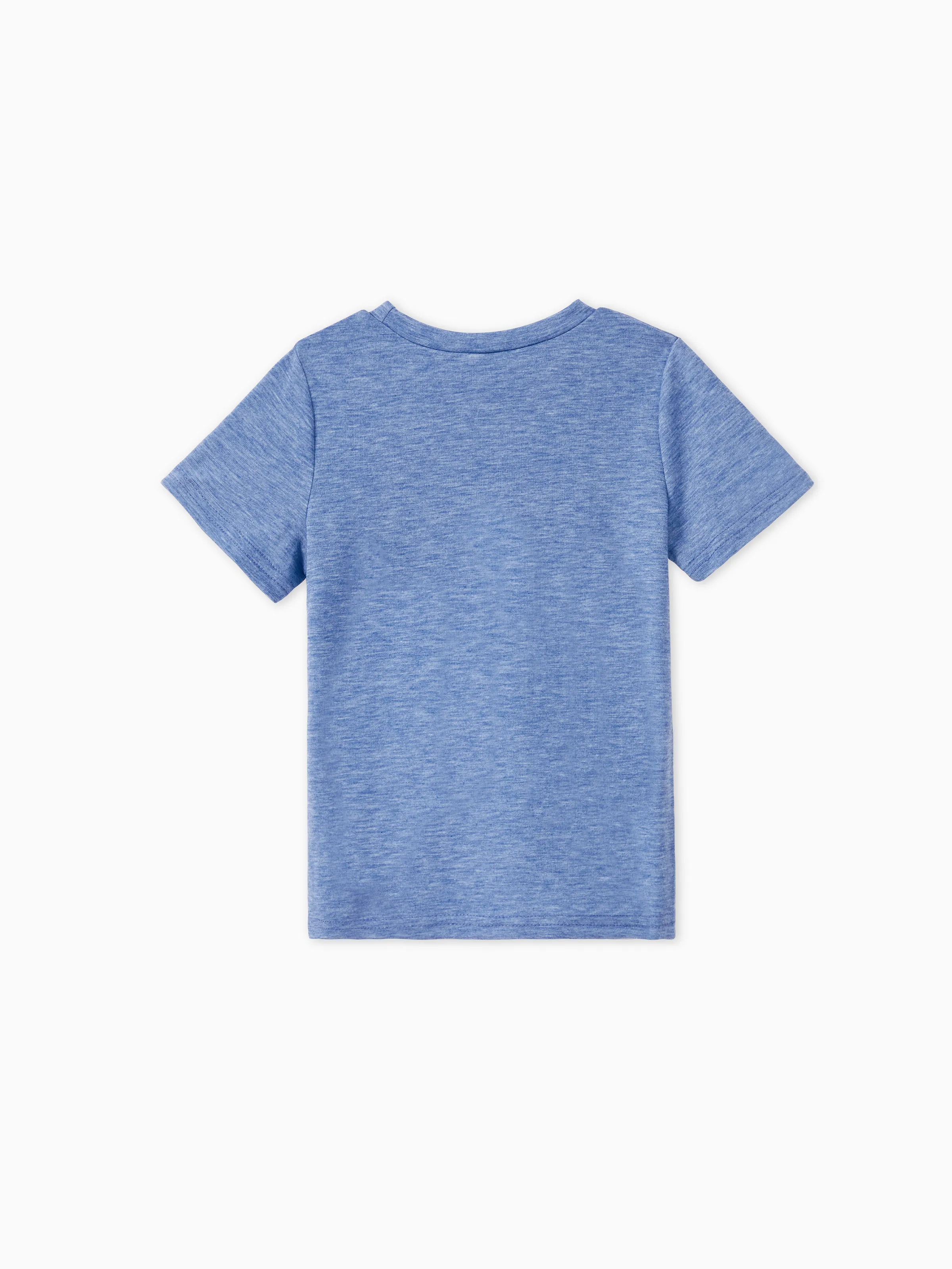 Family Matching Outfit: Floral Smocking Casual Suit BLUEWHITE - Image 20