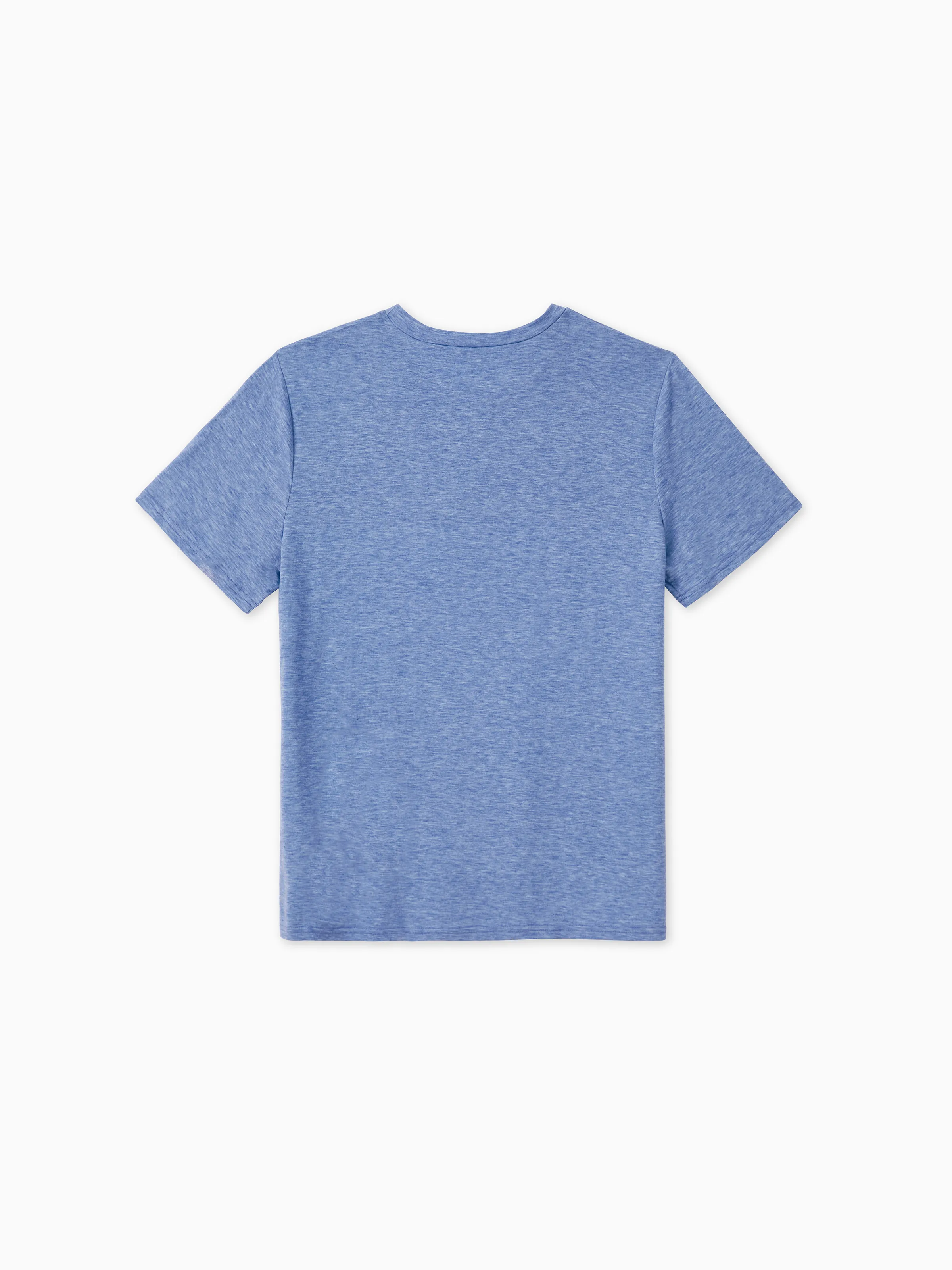 Family Matching Outfit: Floral Smocking Casual Suit BLUEWHITE - Image 25