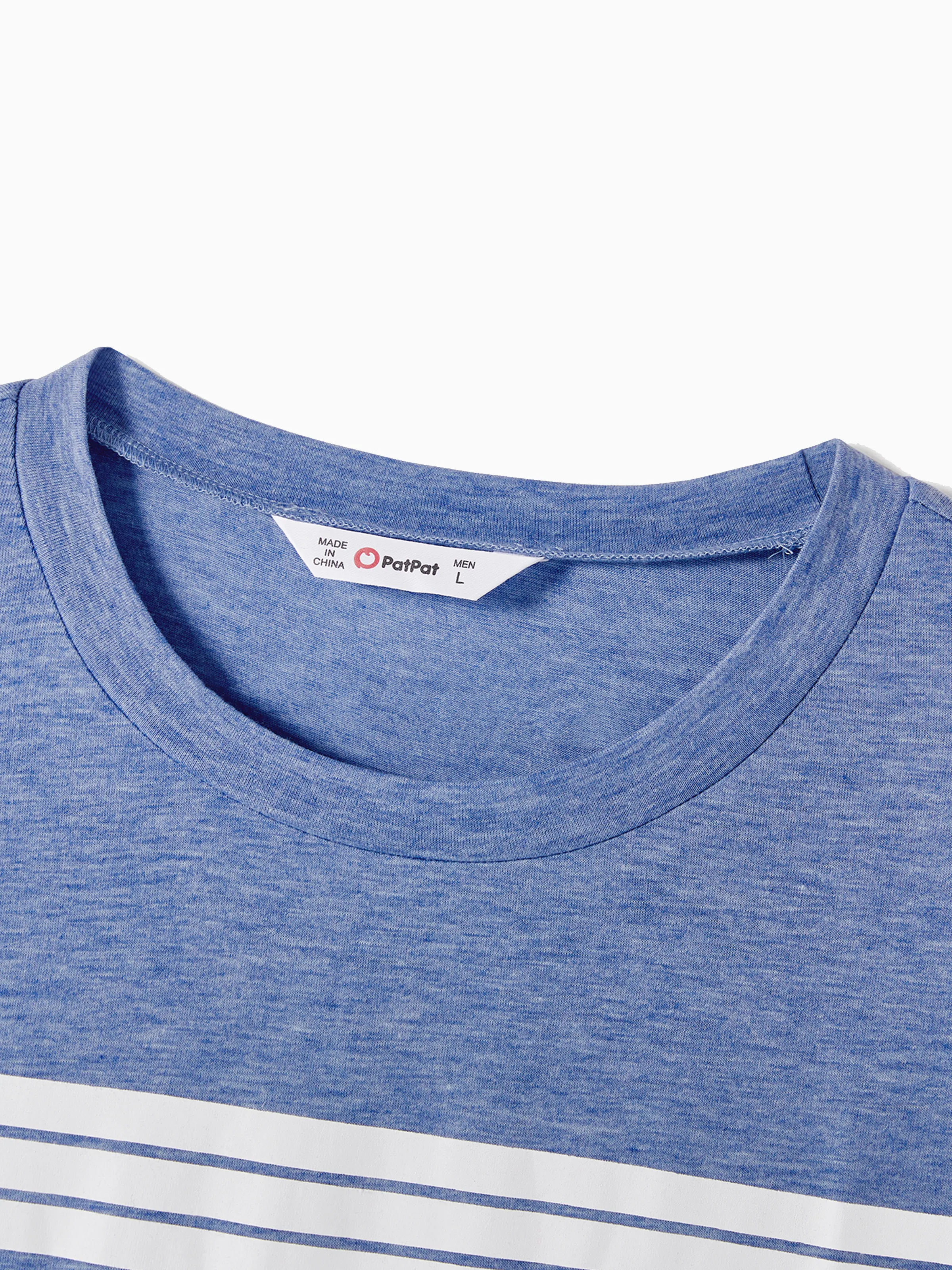 Family Matching Outfit: Floral Smocking Casual Suit BLUEWHITE - Image 26