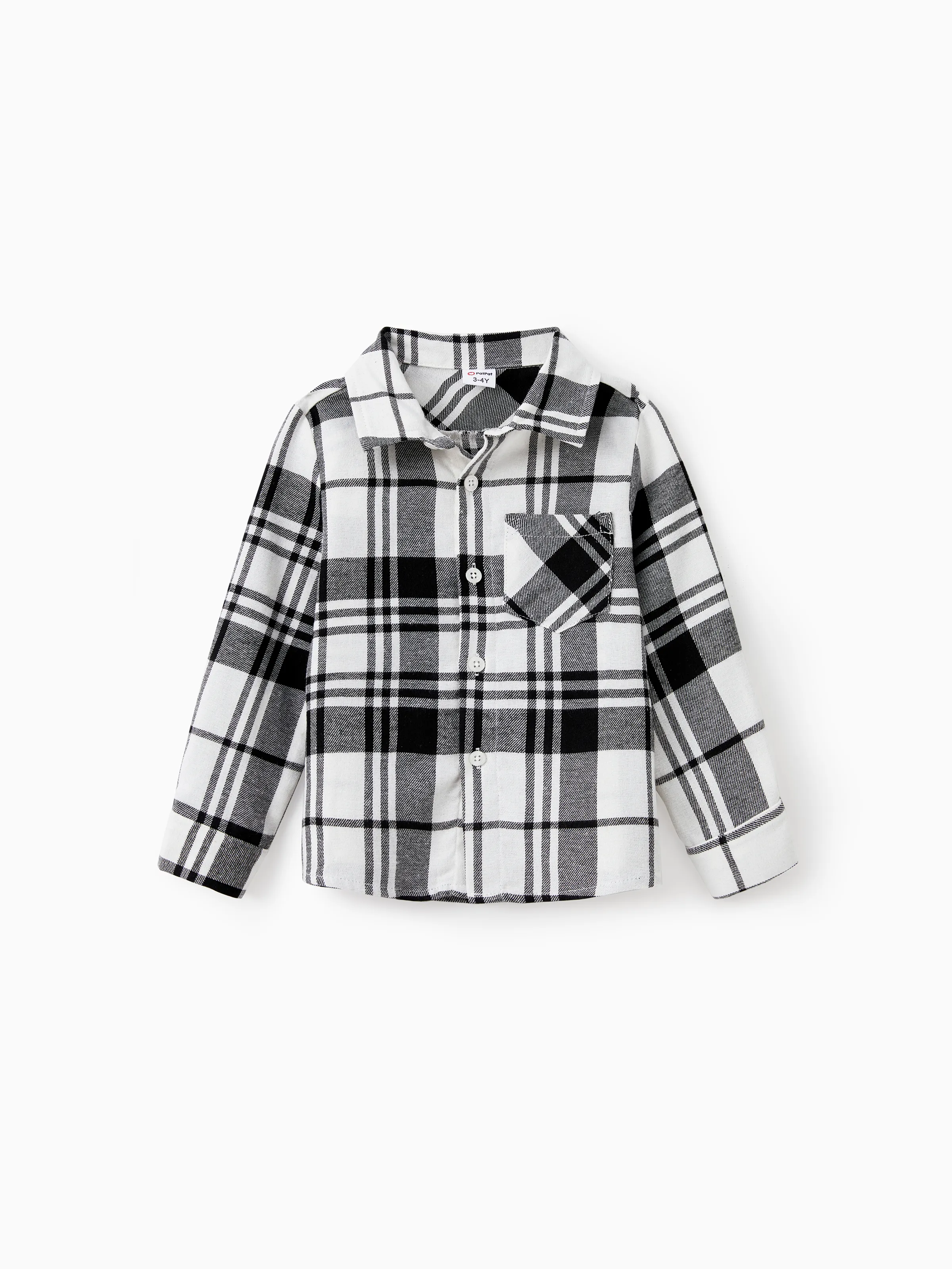 Family Matching Sets Black Plaid Shirt or Elegant Off-Shoulder Cross Front Tulle Mesh Dress Black - Image 17