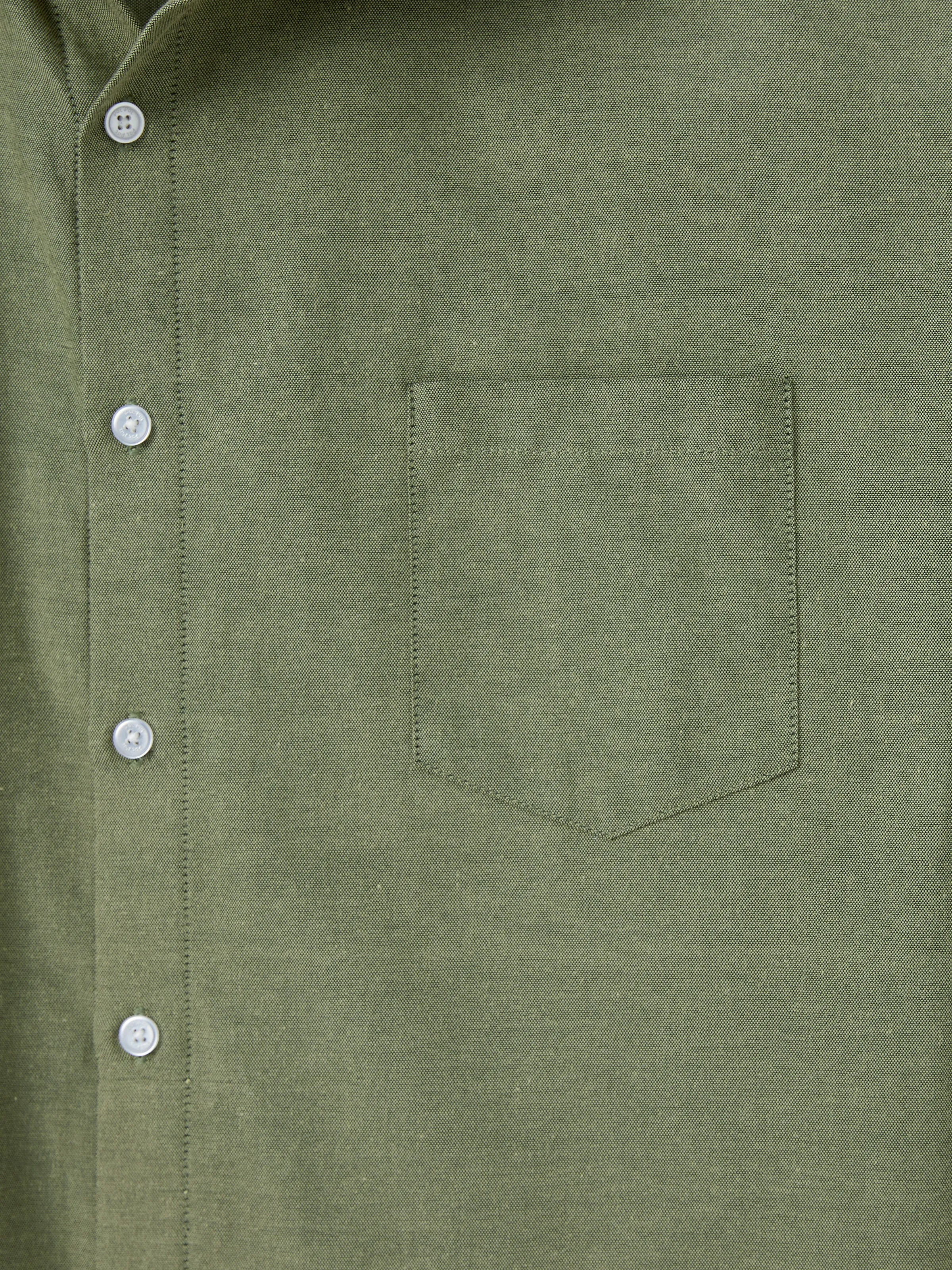 Family Matching Sets Green Long Sleeves Shirt or Ribbed Off-Shoulder Embroidered Tulle Dress Green - Image 25