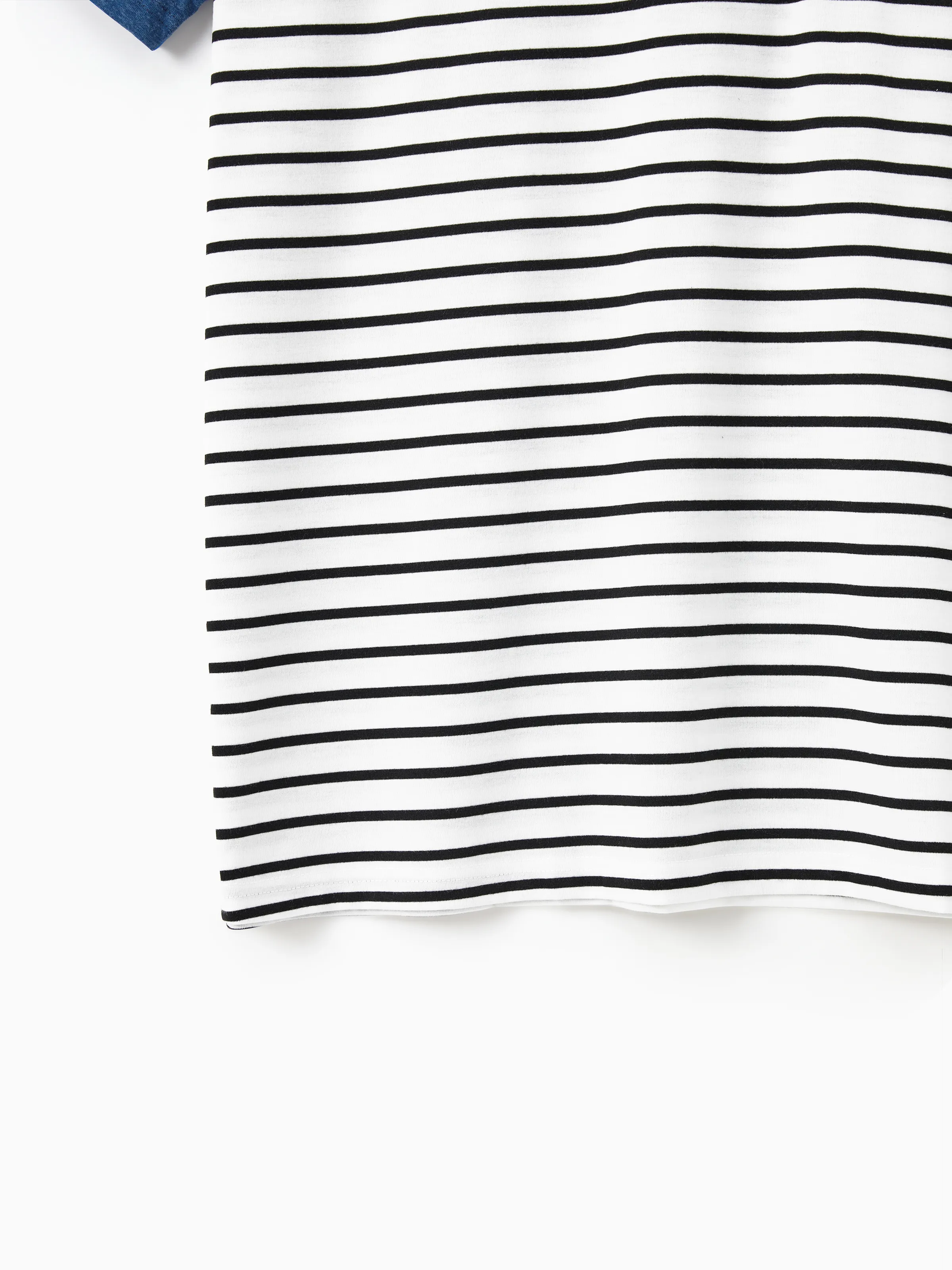 Family Matching Soft Casual Outfit with Below Knee Dresses, Front Buttons, Belted Design Blue - Image 22