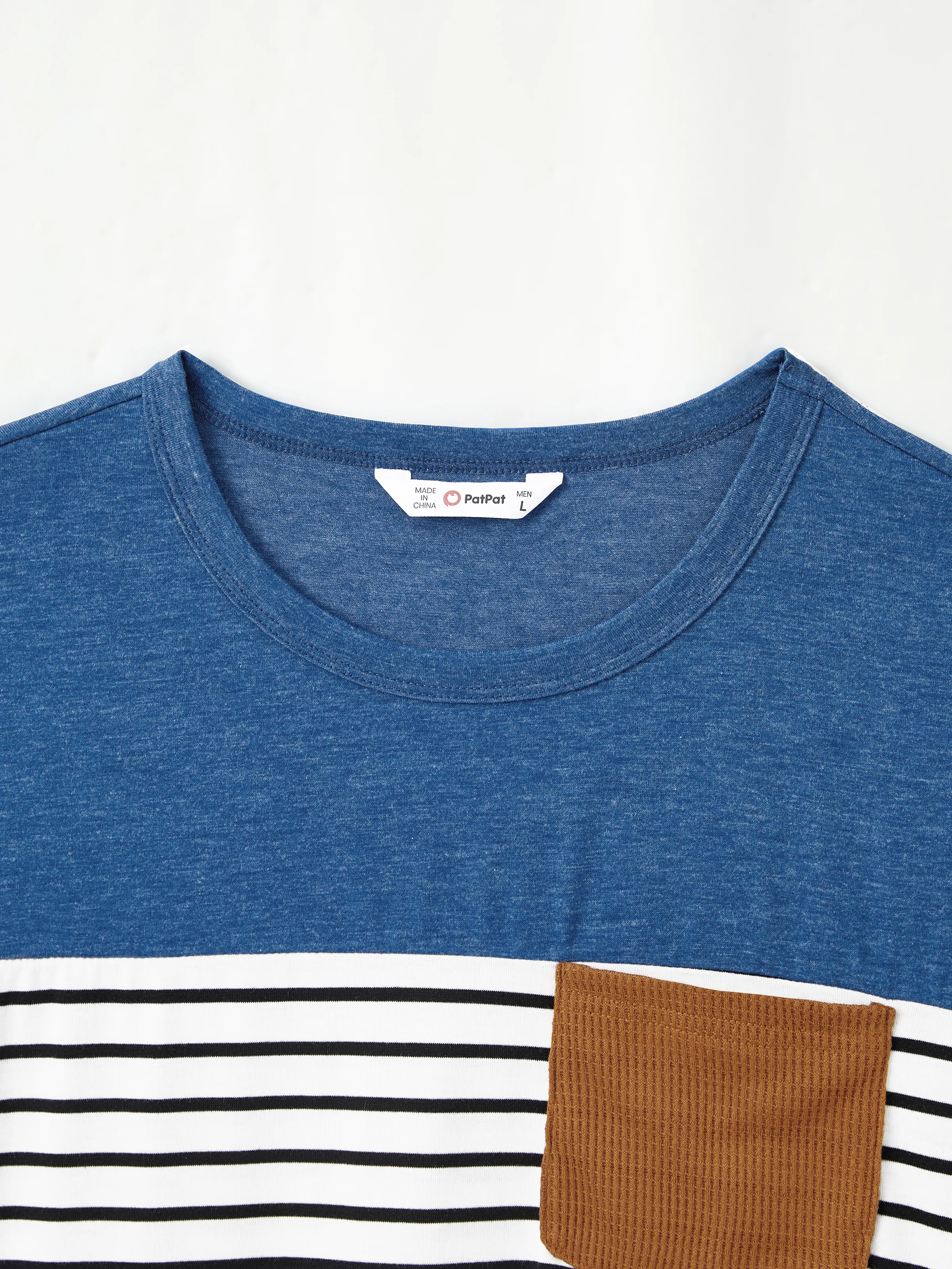 Family Matching Soft Casual Outfit with Below Knee Dresses, Front Buttons, Belted Design Blue - Image 25